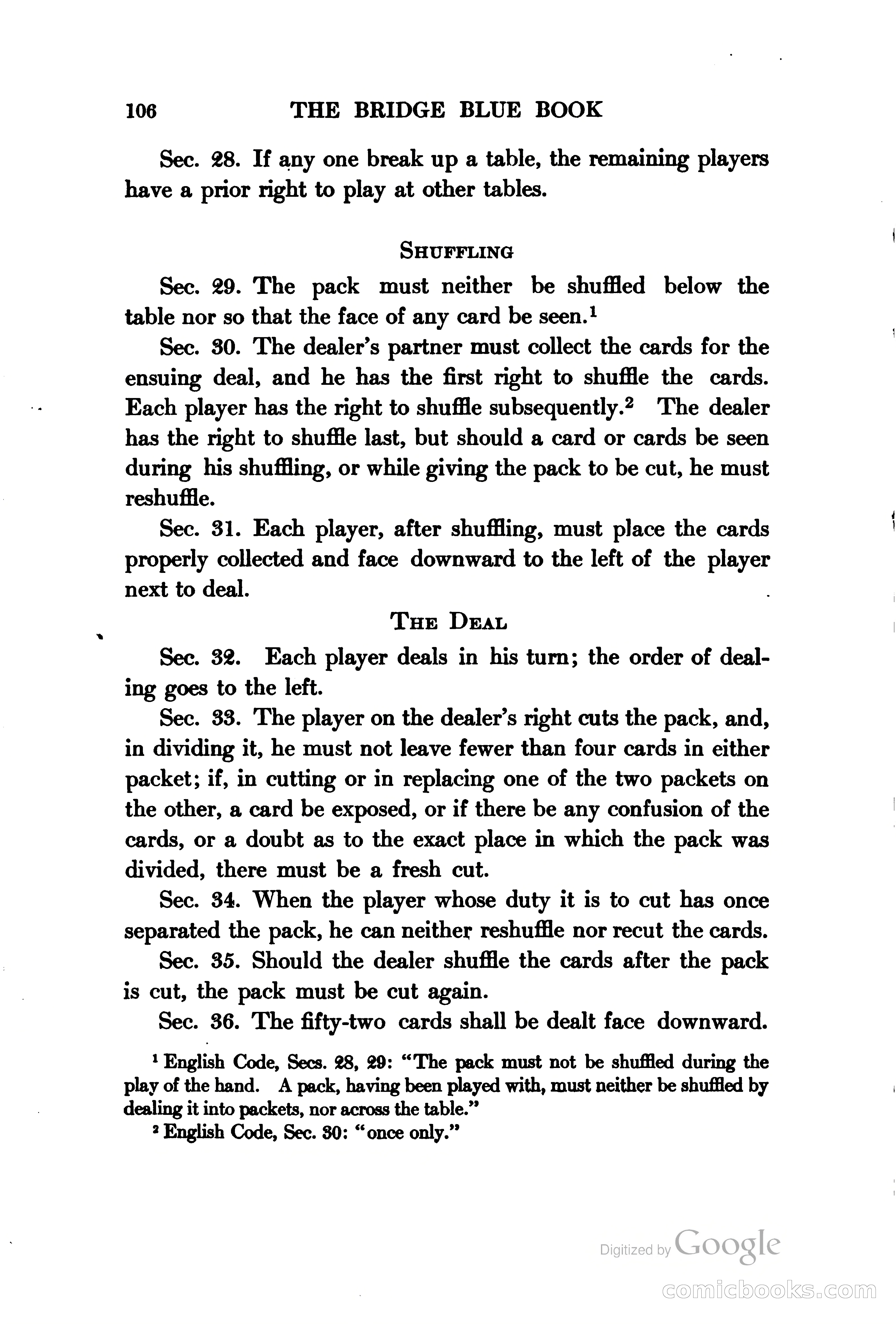 The Bridge Blue Book — page 121 of 172