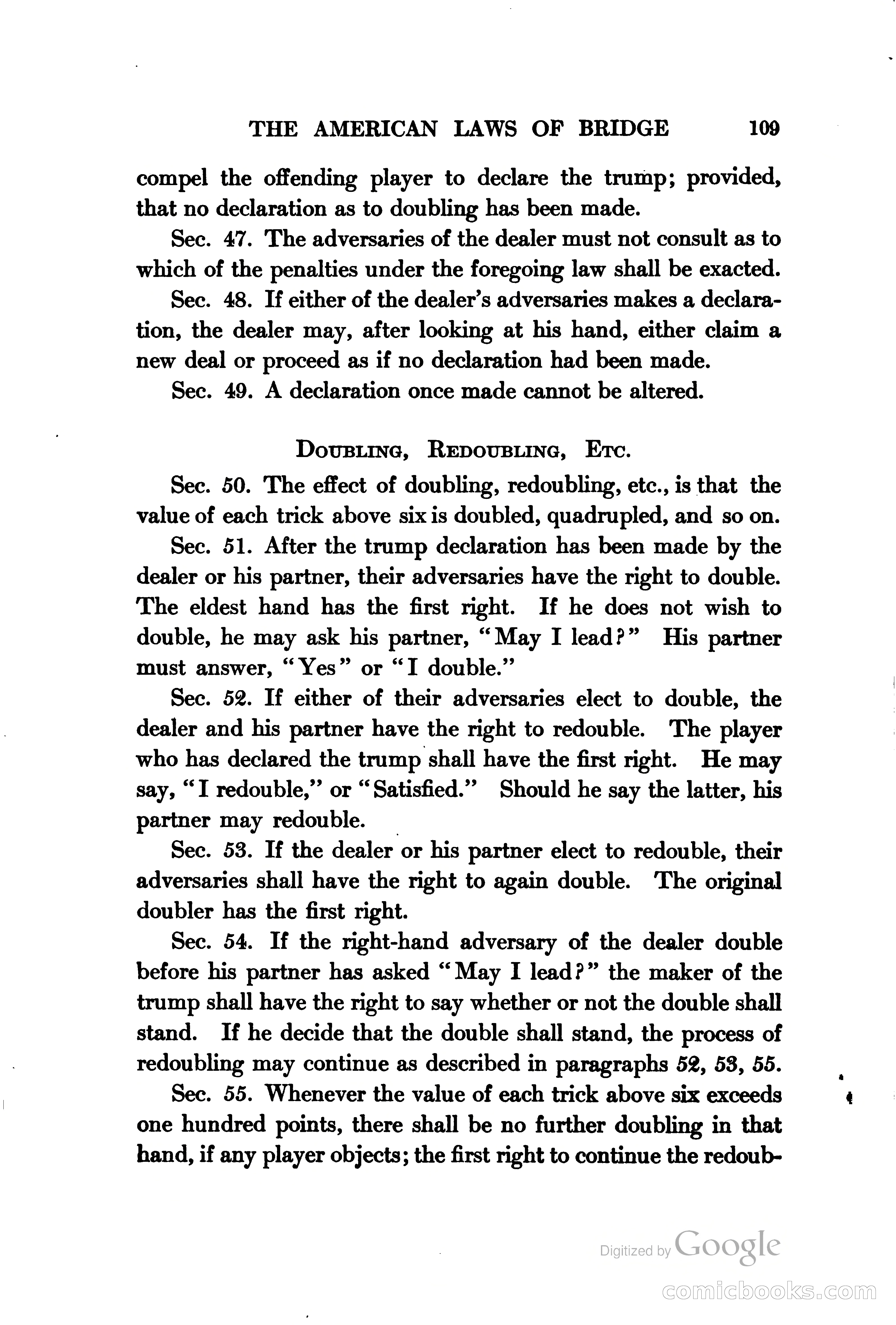 The Bridge Blue Book — page 124 of 172