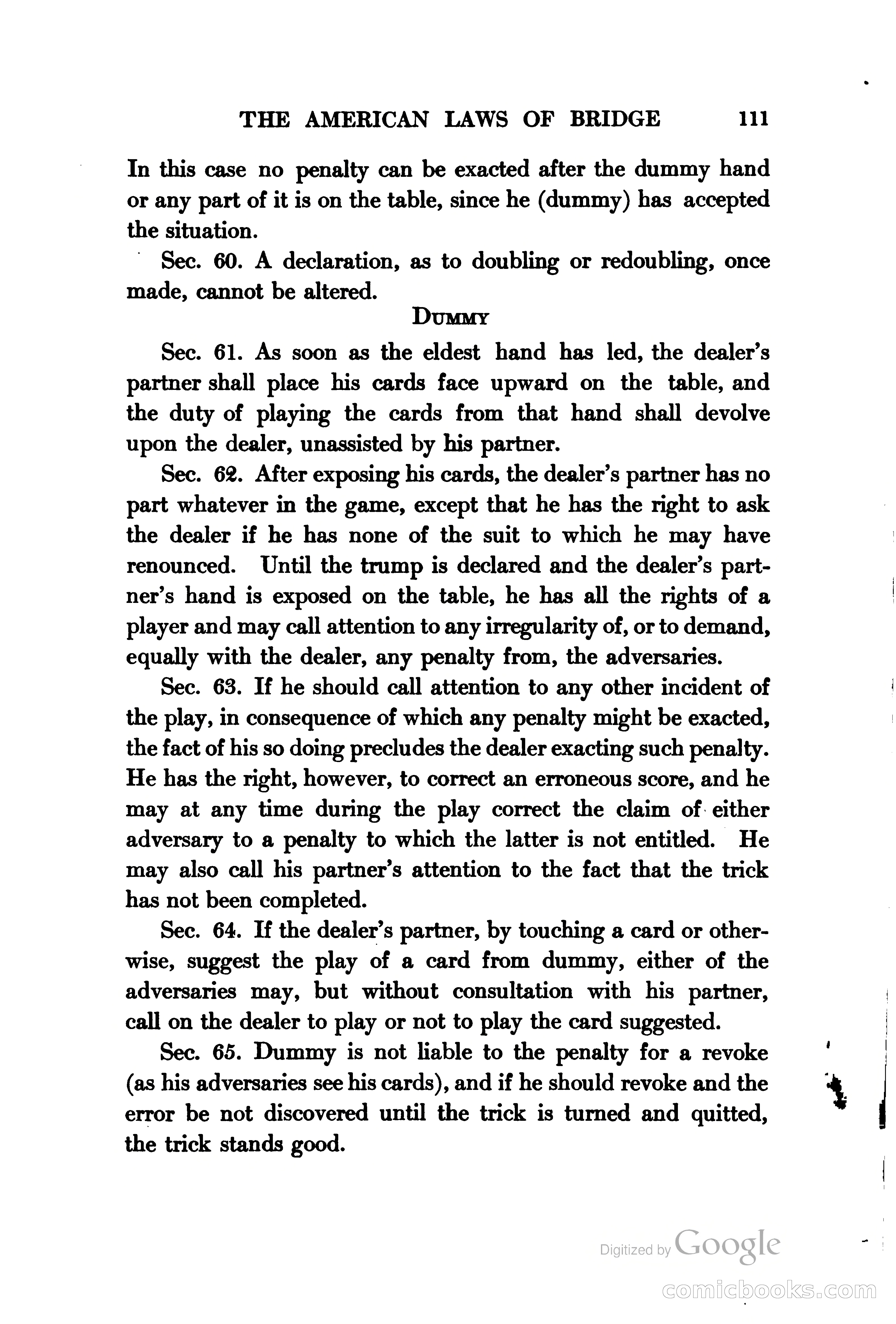 The Bridge Blue Book — page 126 of 172