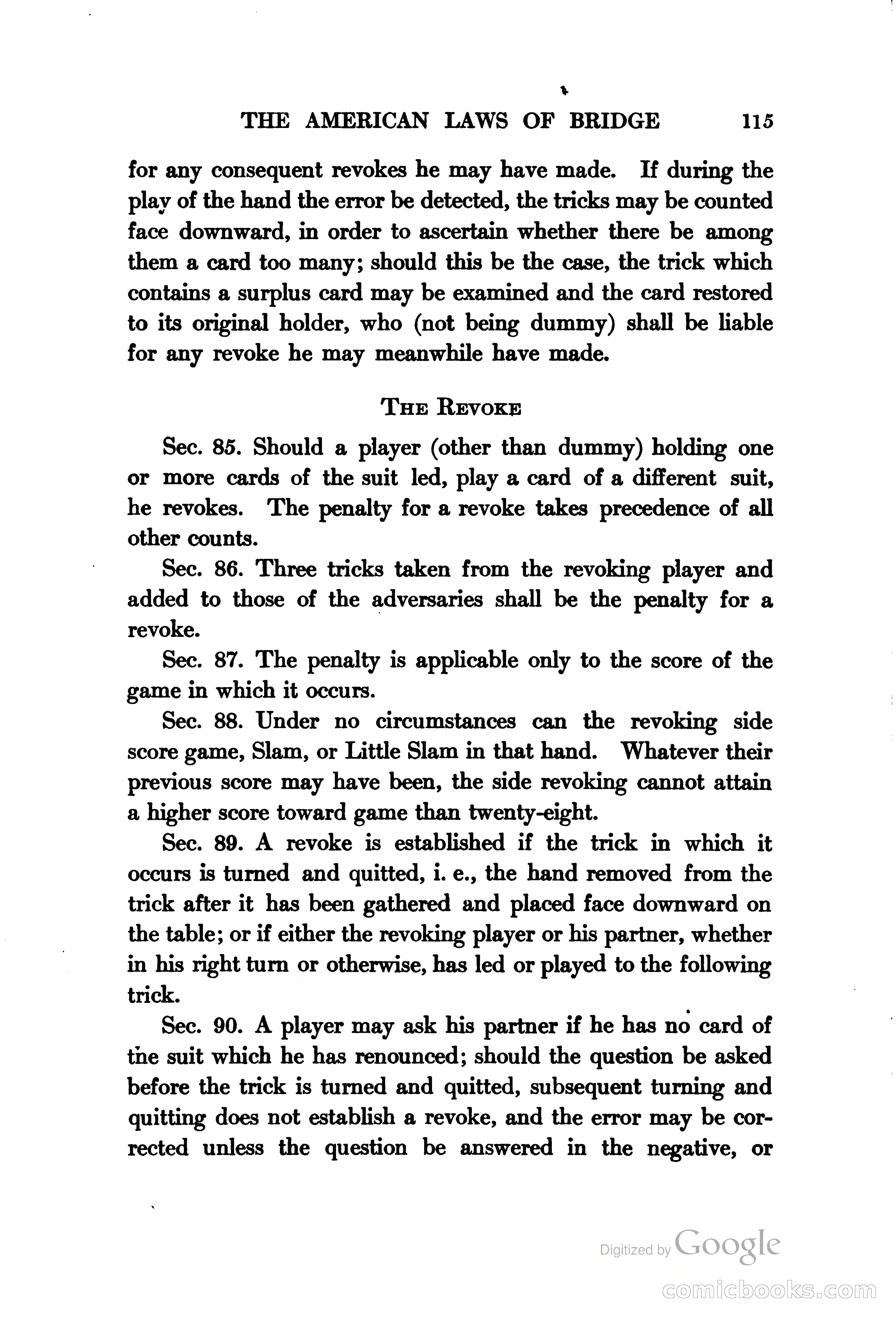 The Bridge Blue Book — page 130 of 172