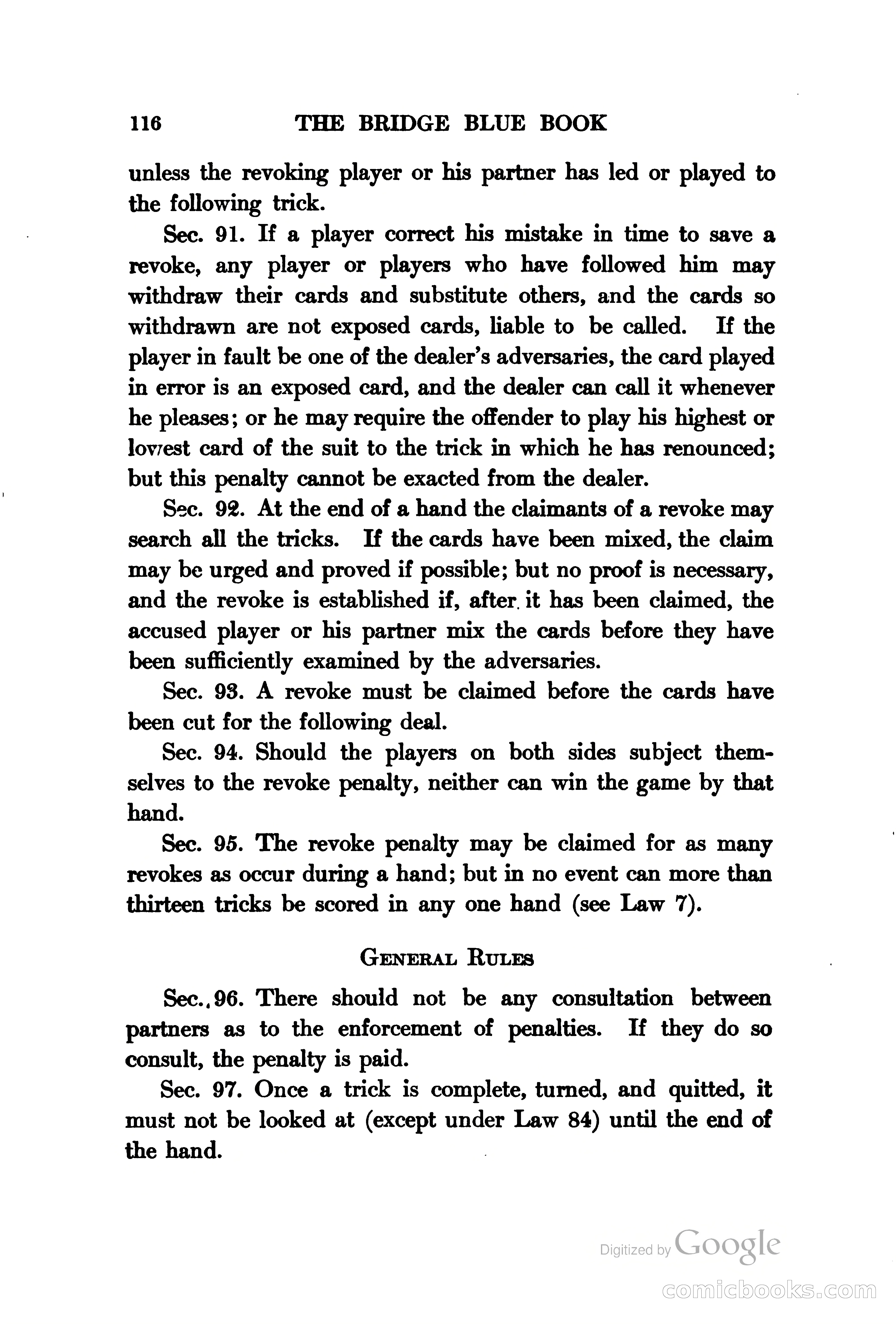 The Bridge Blue Book — page 131 of 172