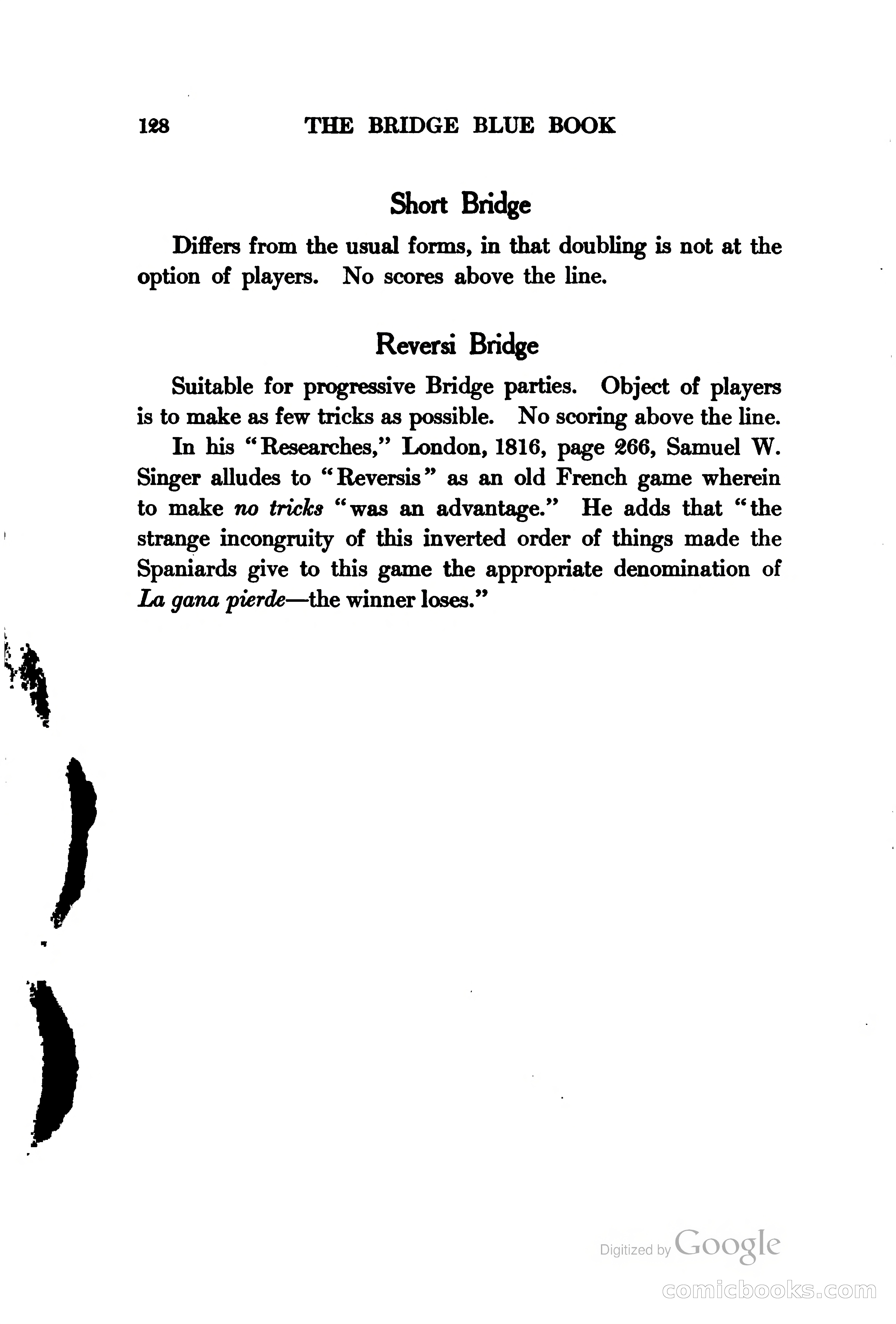 The Bridge Blue Book — page 143 of 172