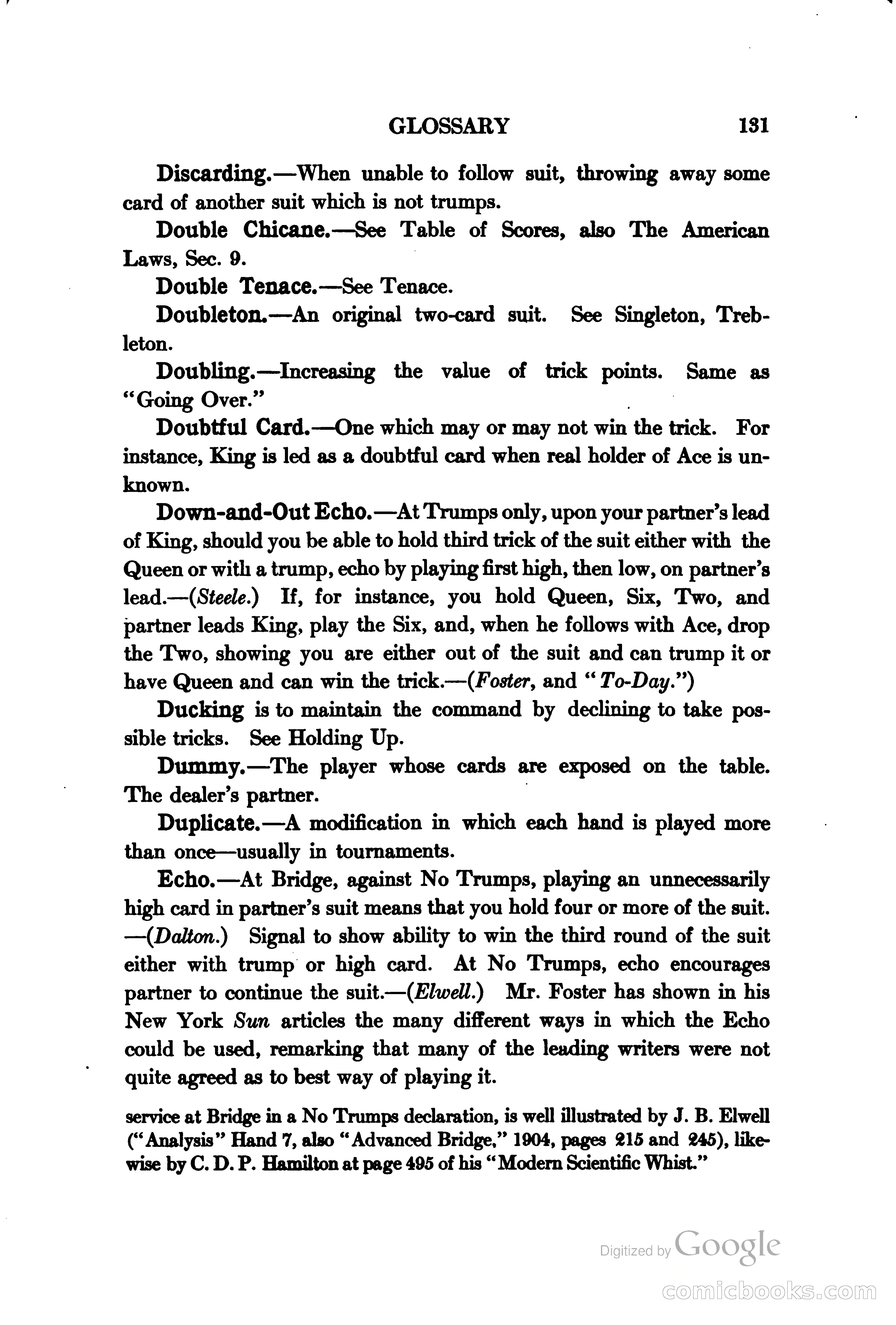 The Bridge Blue Book — page 146 of 172