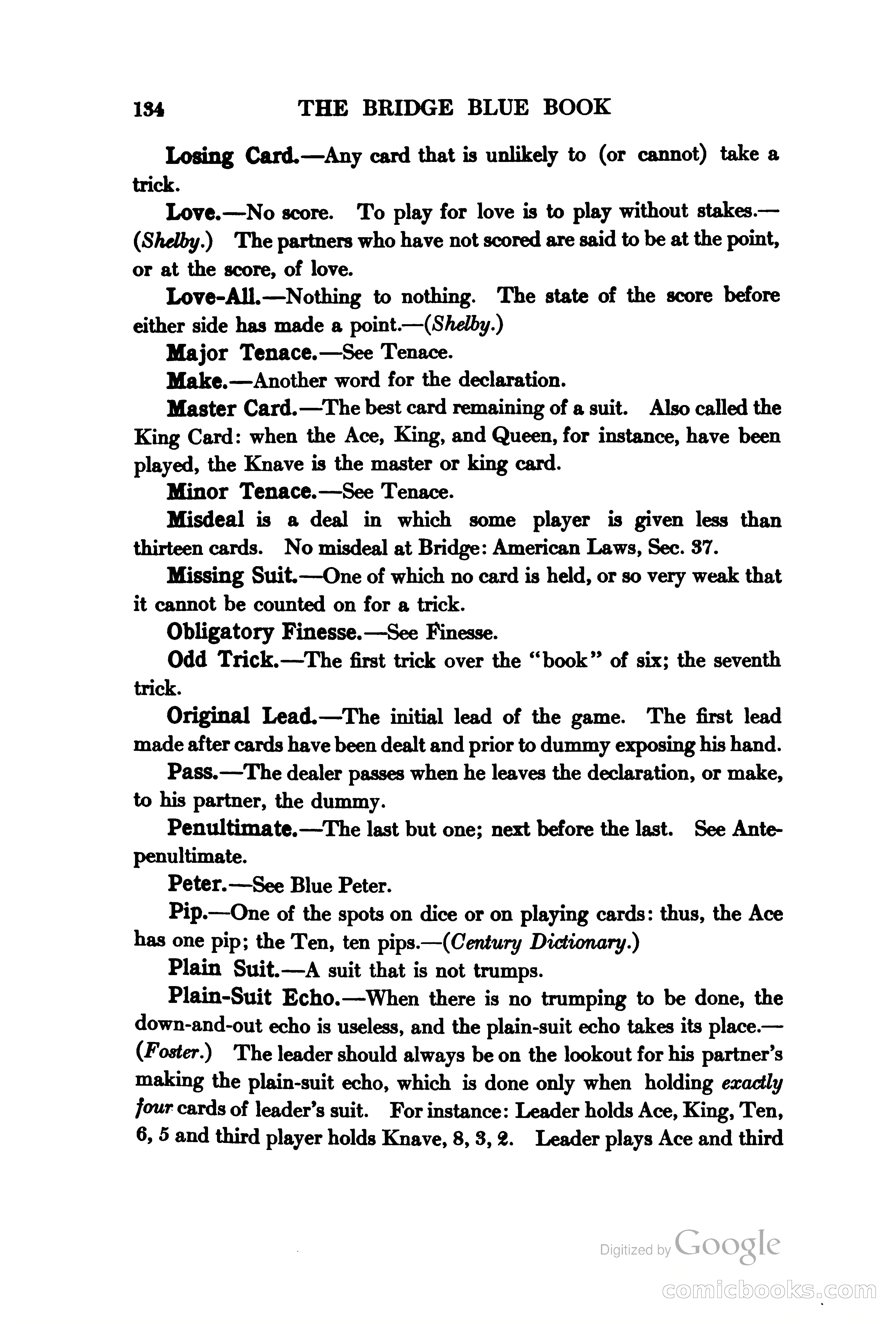 The Bridge Blue Book — page 149 of 172