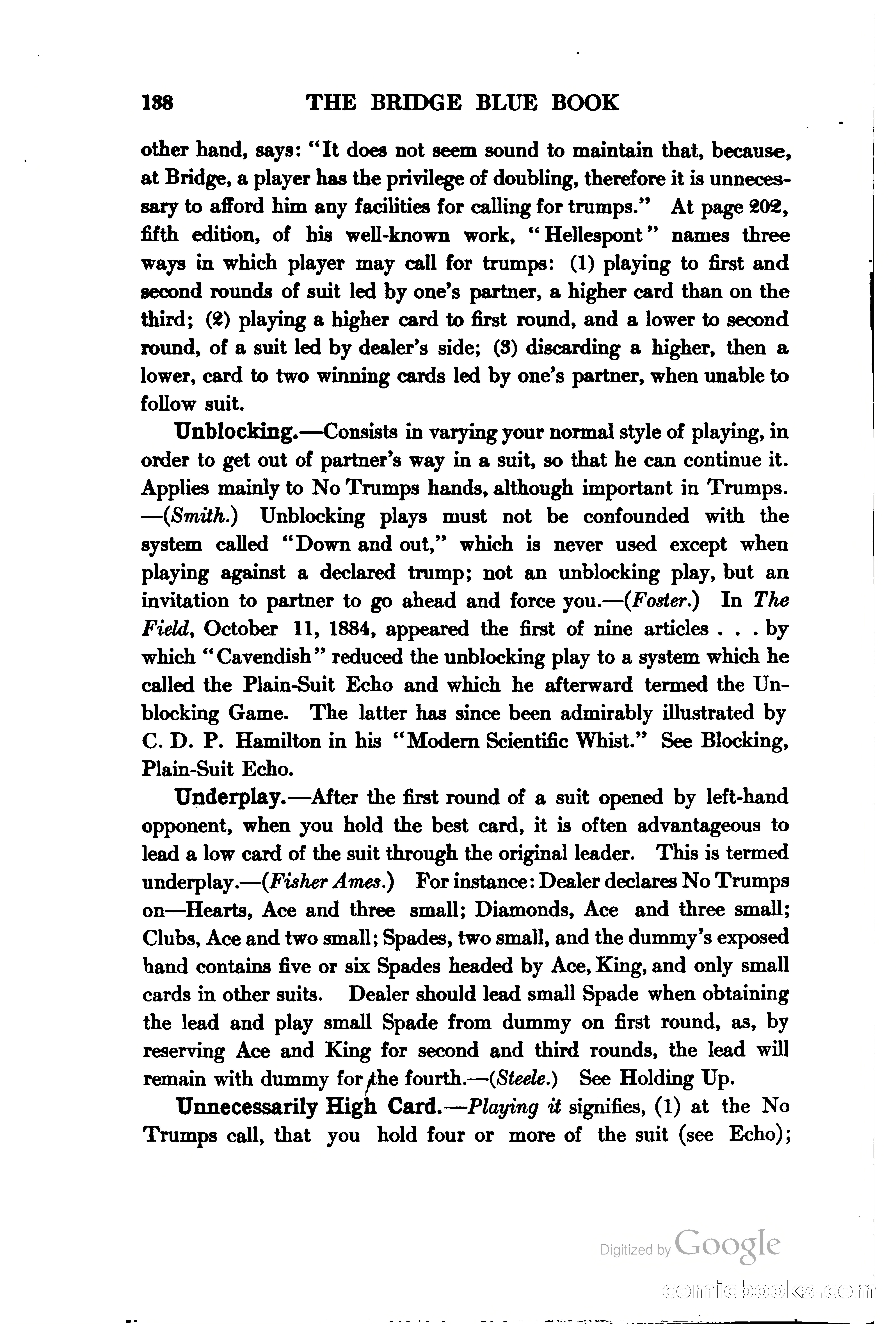 The Bridge Blue Book — page 153 of 172