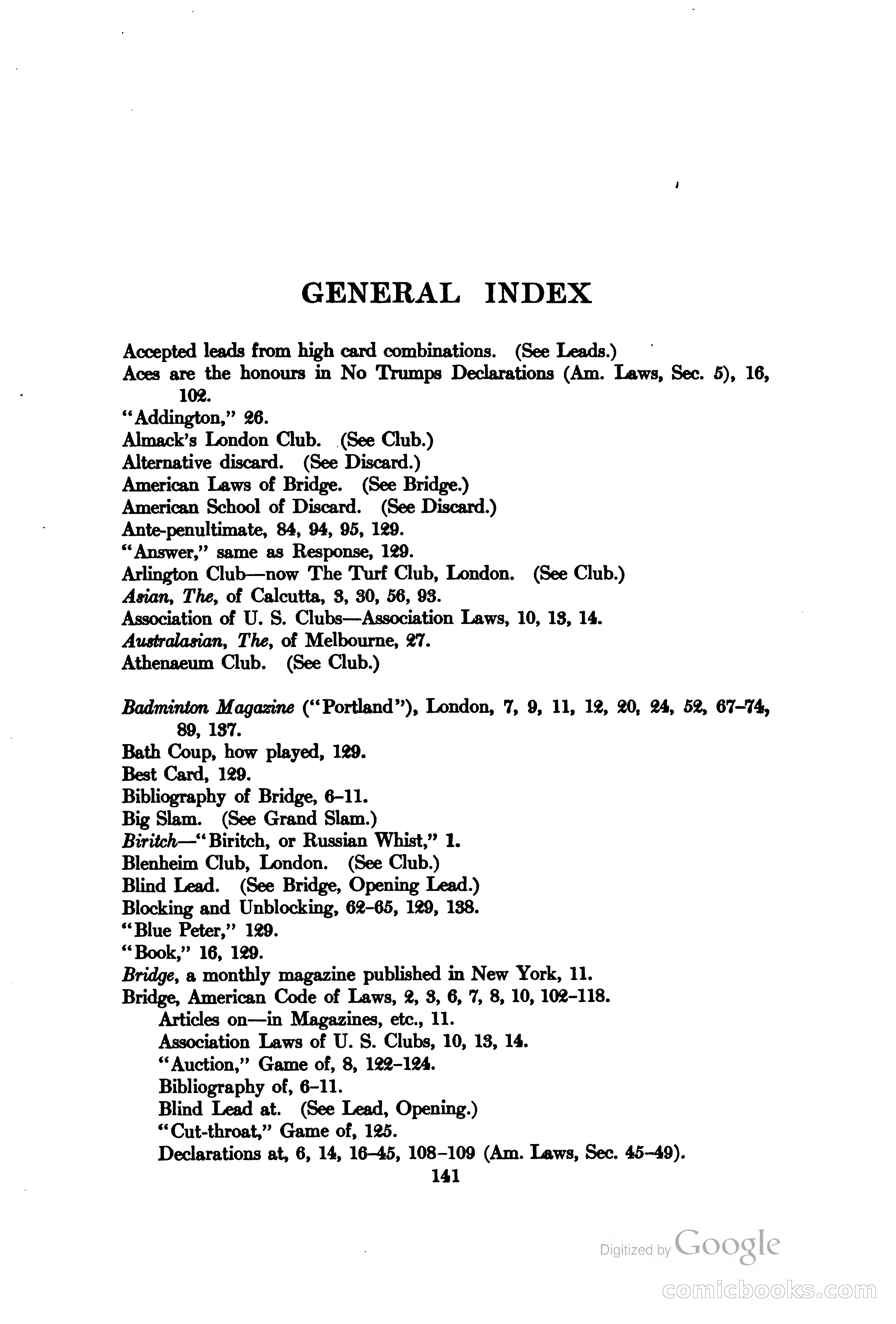 The Bridge Blue Book — page 156 of 172