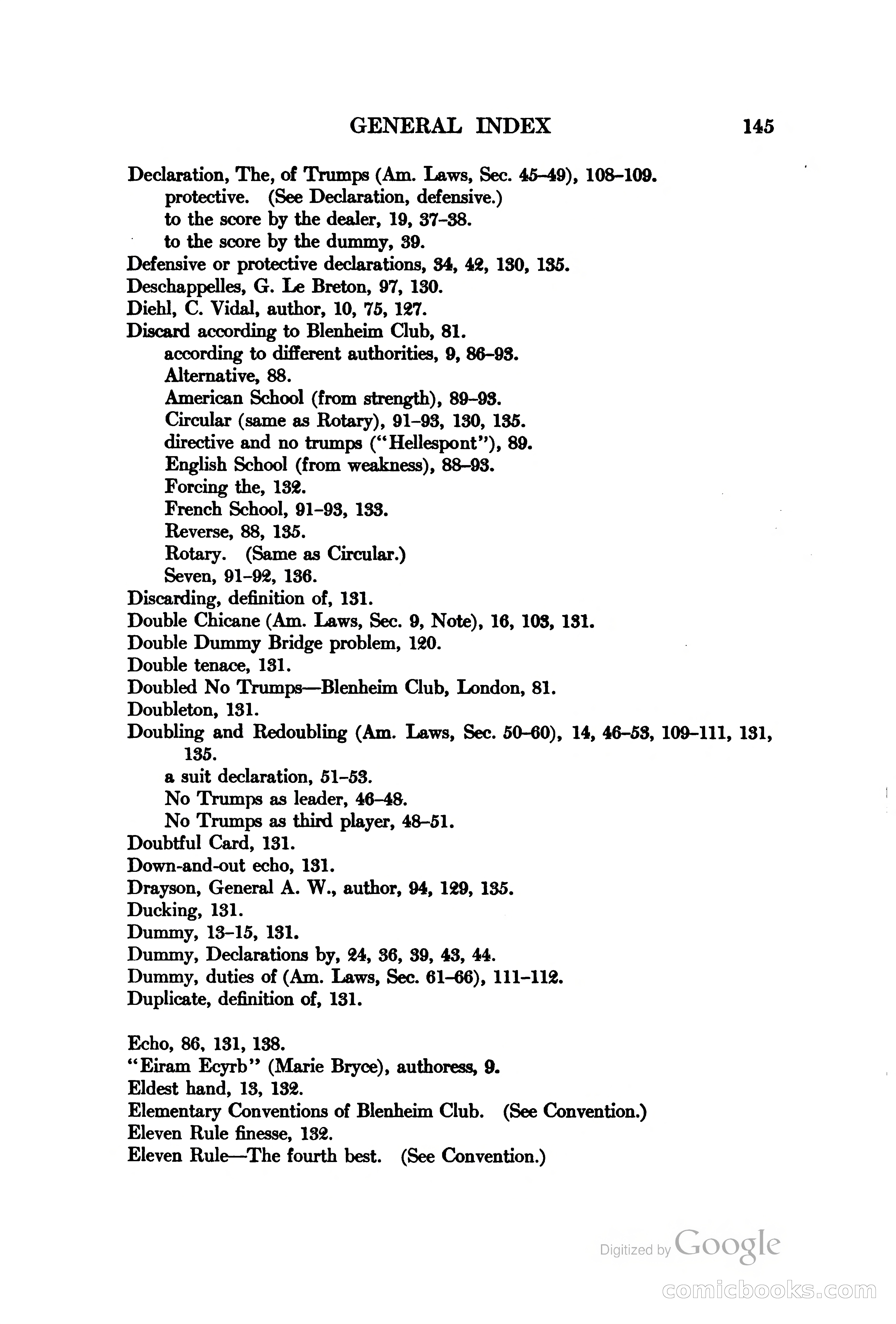 The Bridge Blue Book — page 160 of 172