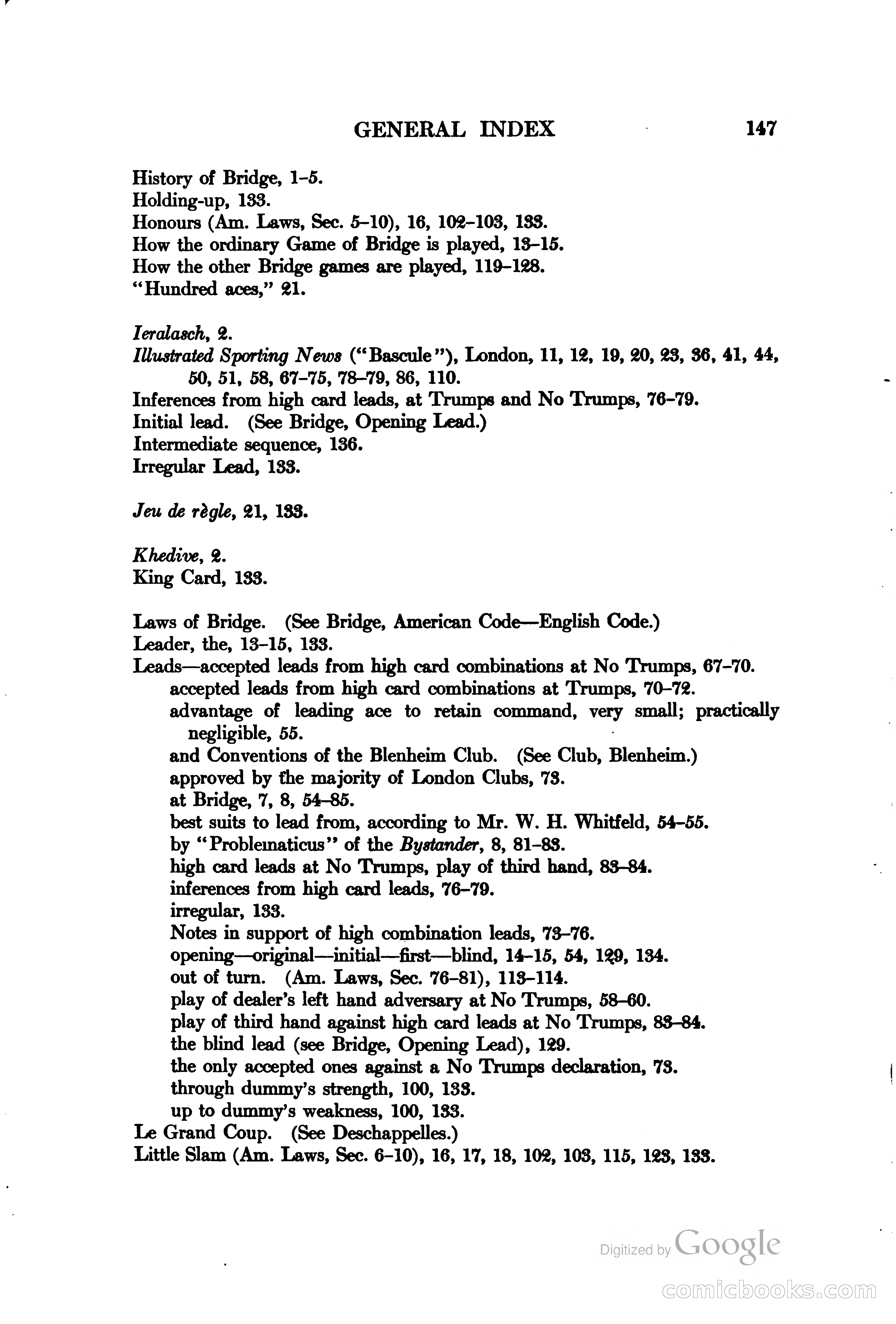 The Bridge Blue Book — page 162 of 172