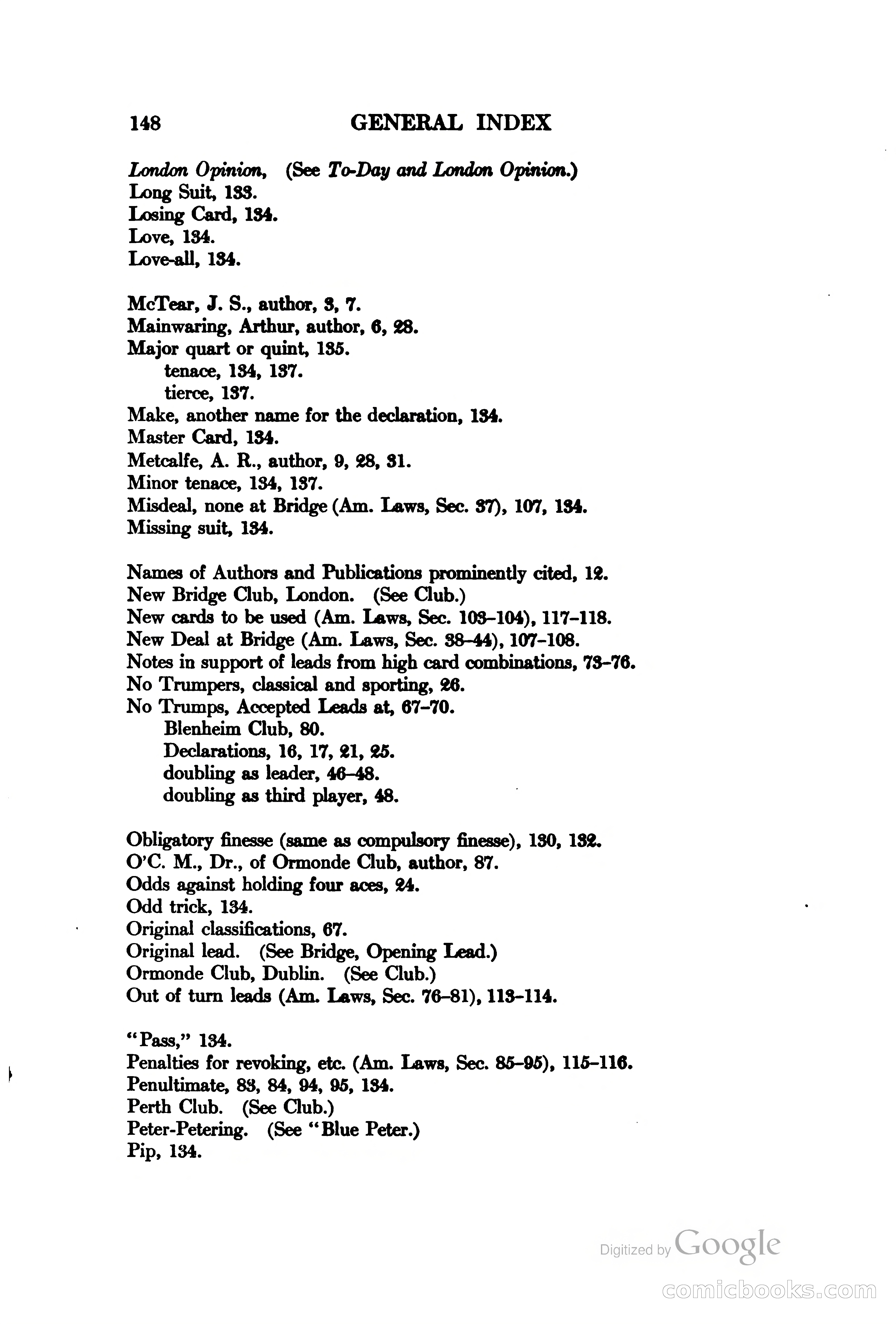 The Bridge Blue Book — page 163 of 172
