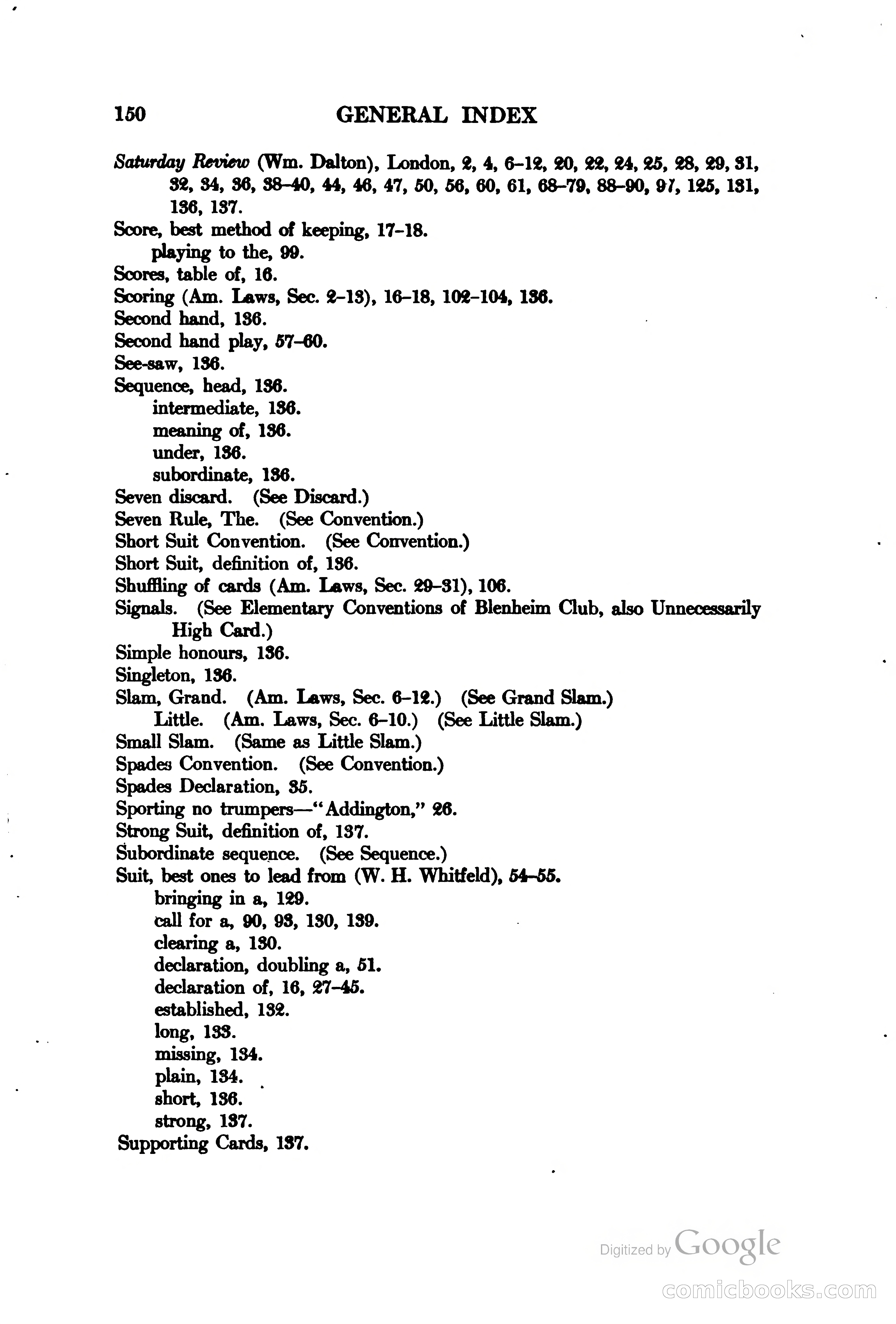 The Bridge Blue Book — page 165 of 172