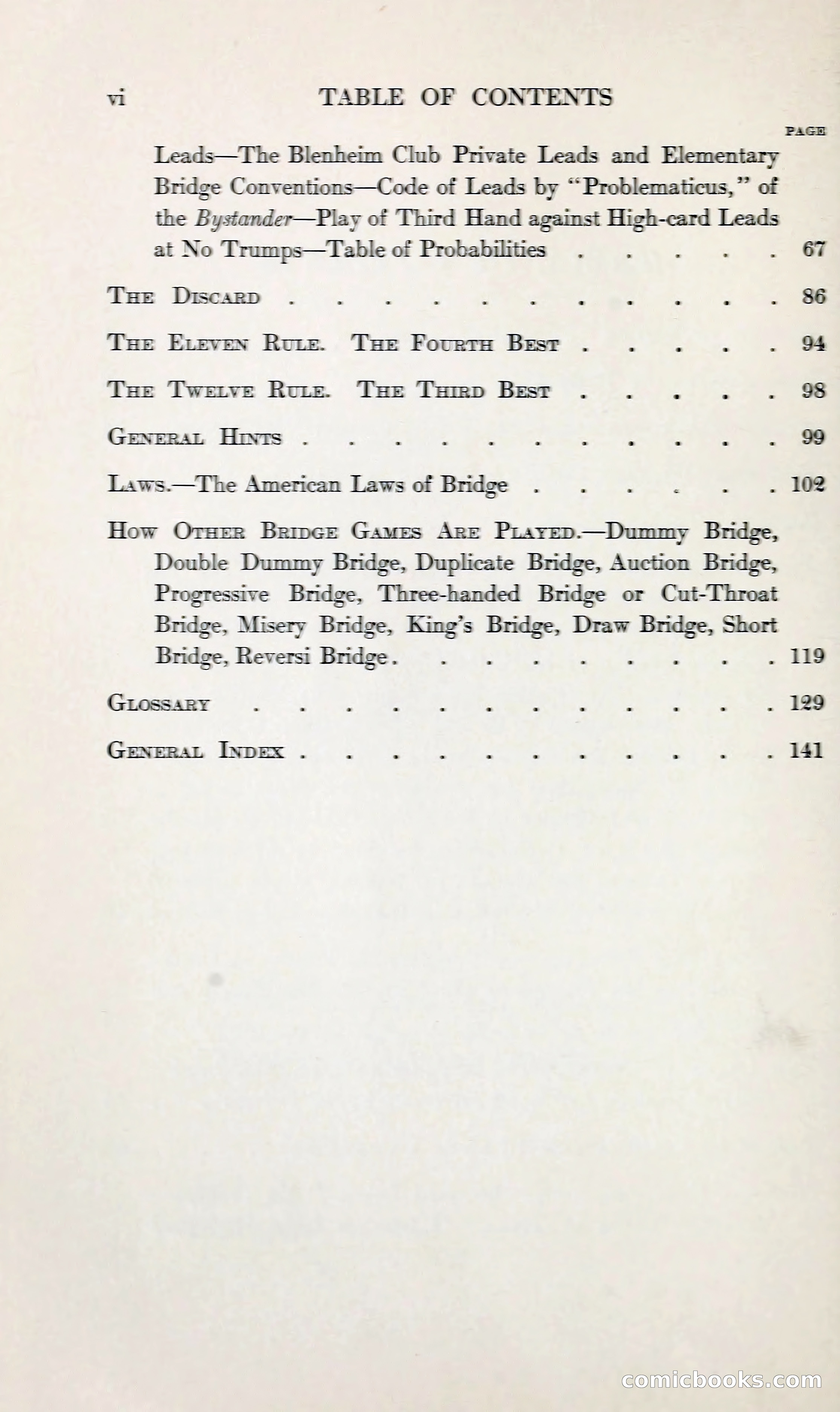 The Bridge Blue Book — page 13 of 166