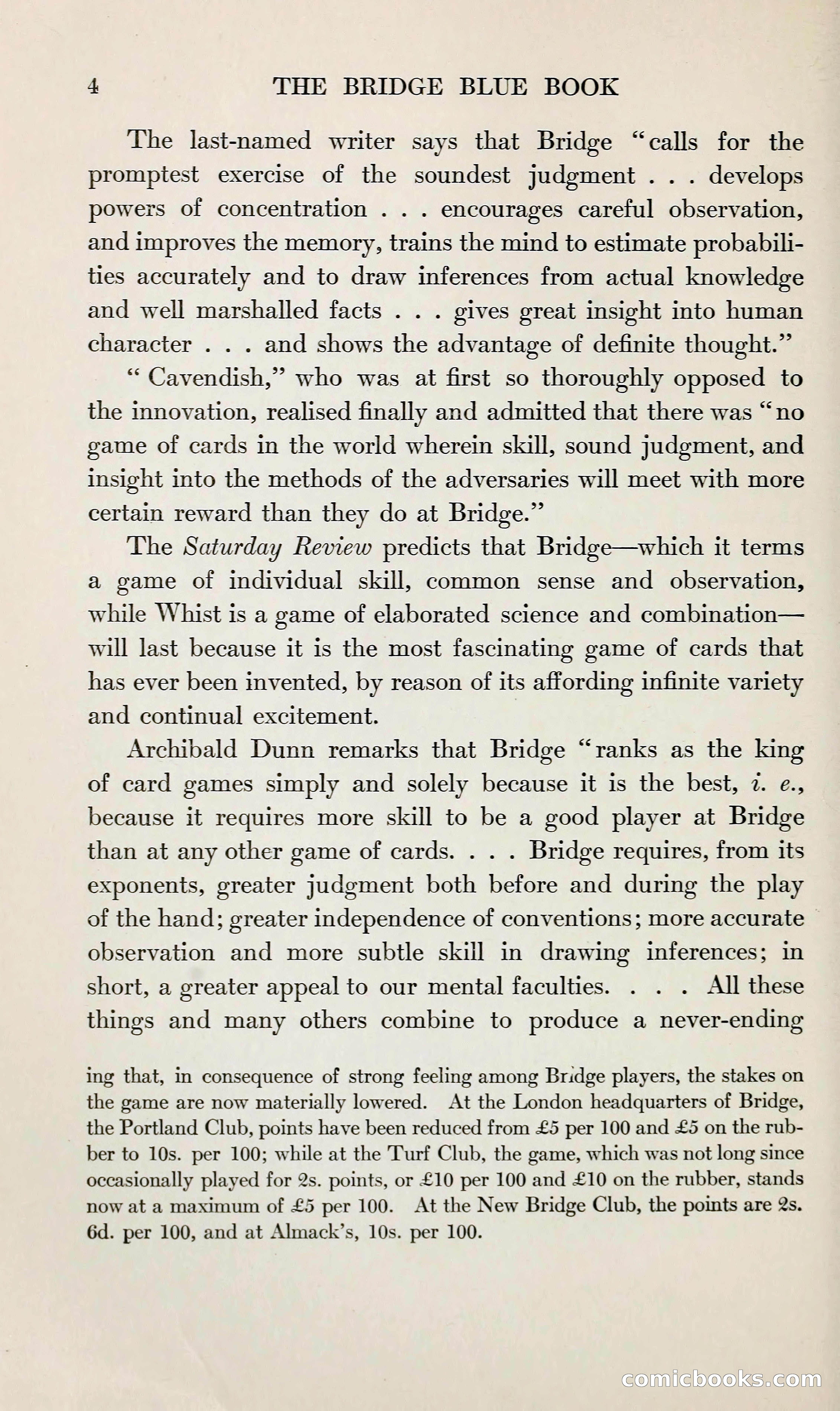 The Bridge Blue Book — page 19 of 166