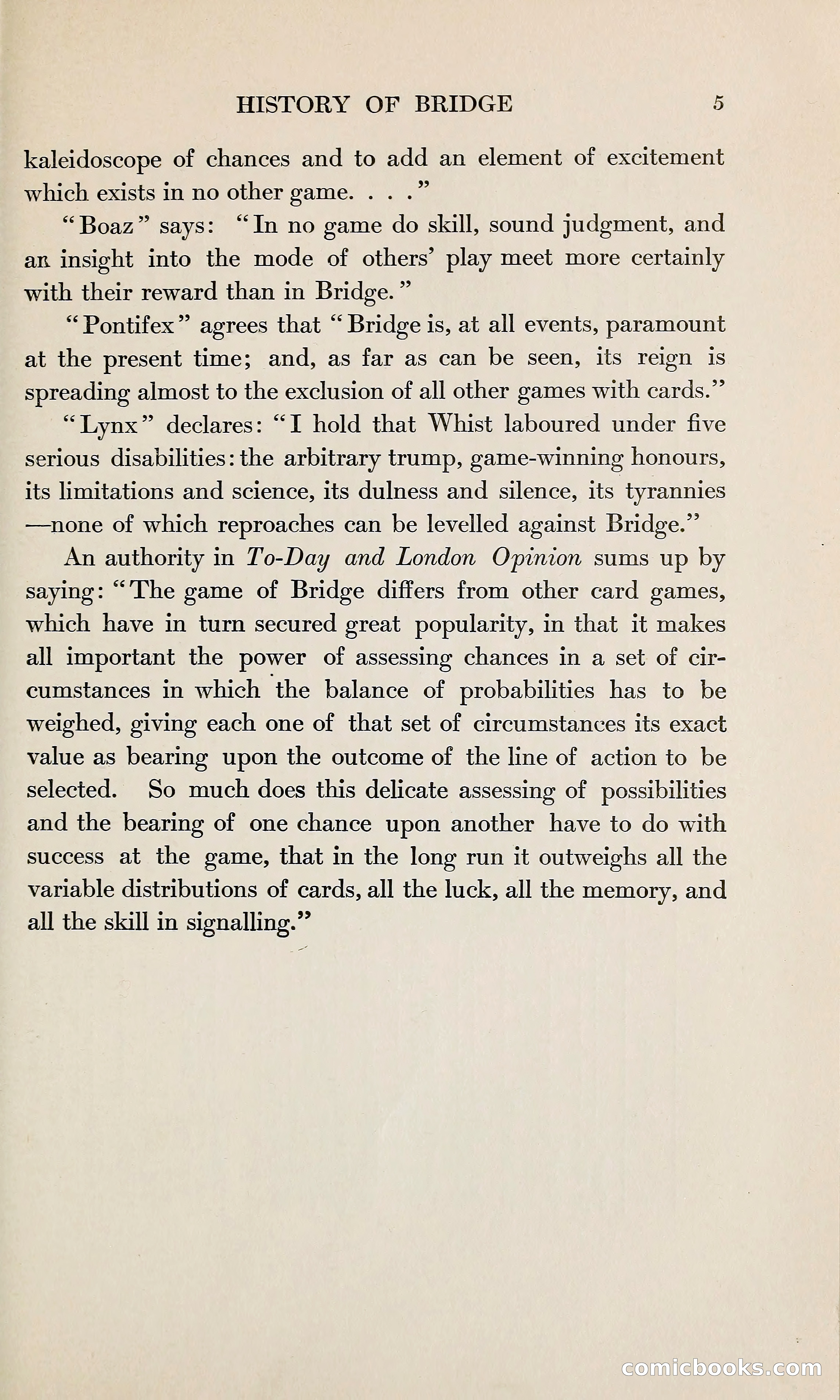 The Bridge Blue Book — page 20 of 166