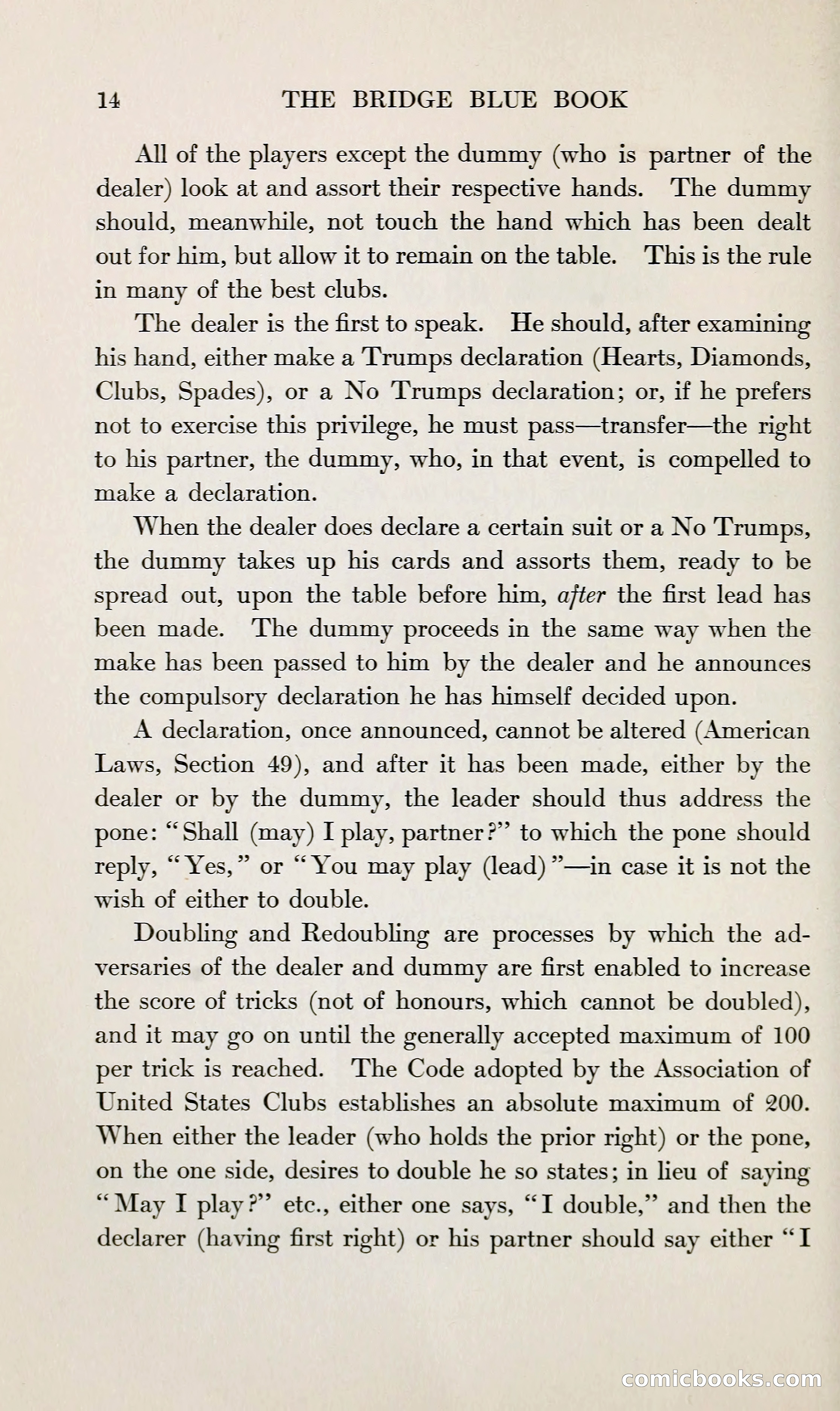 The Bridge Blue Book — page 29 of 166
