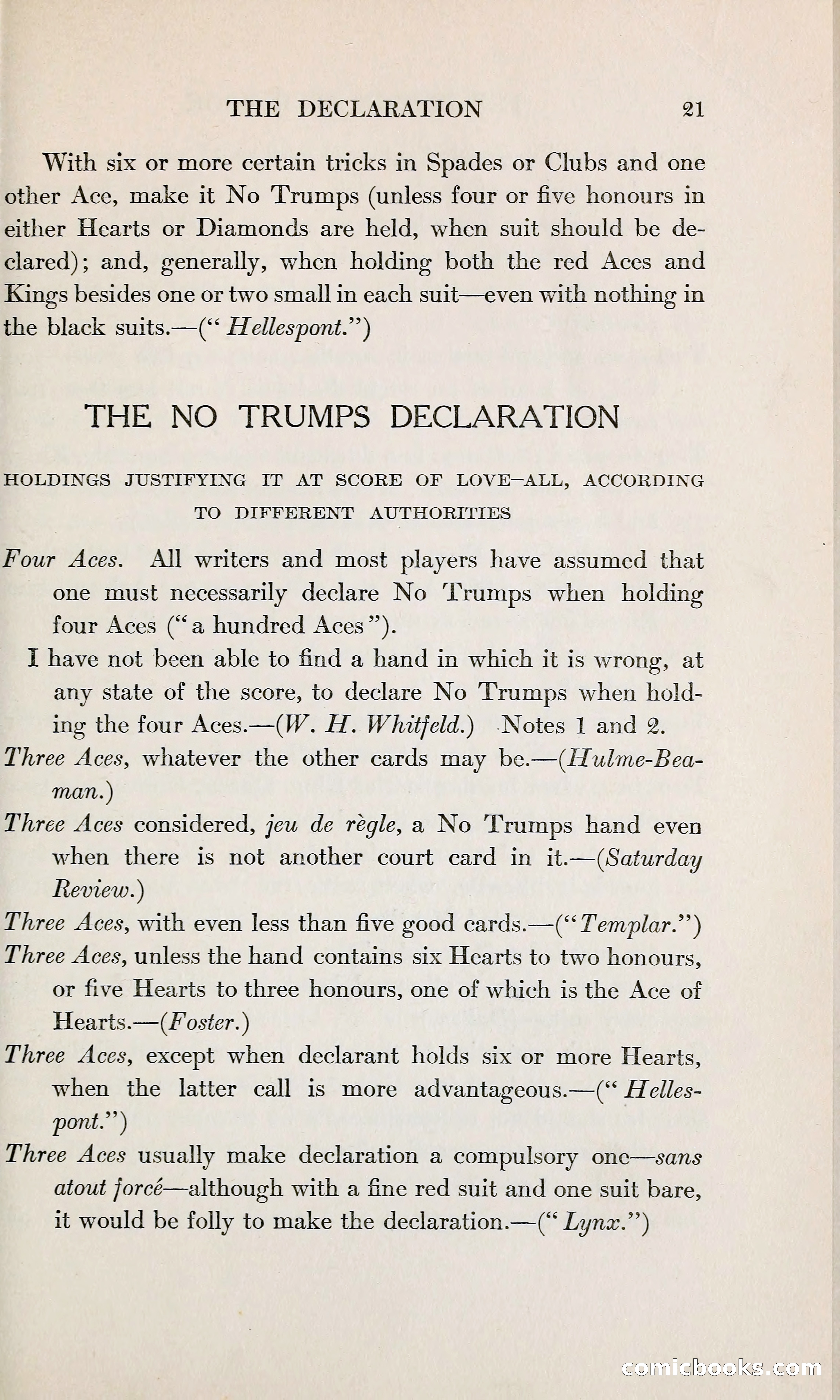 The Bridge Blue Book — page 36 of 166