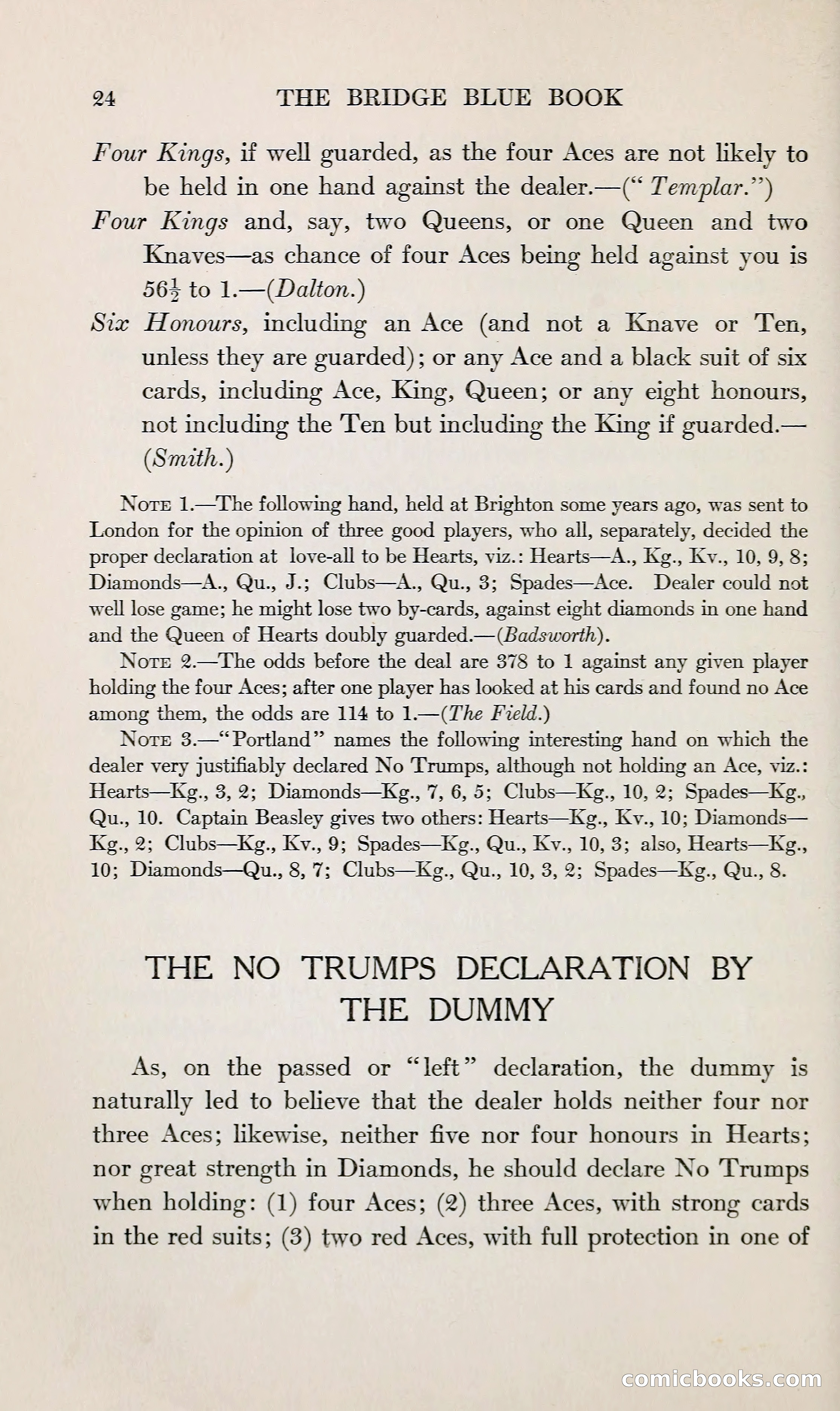 The Bridge Blue Book — page 39 of 166