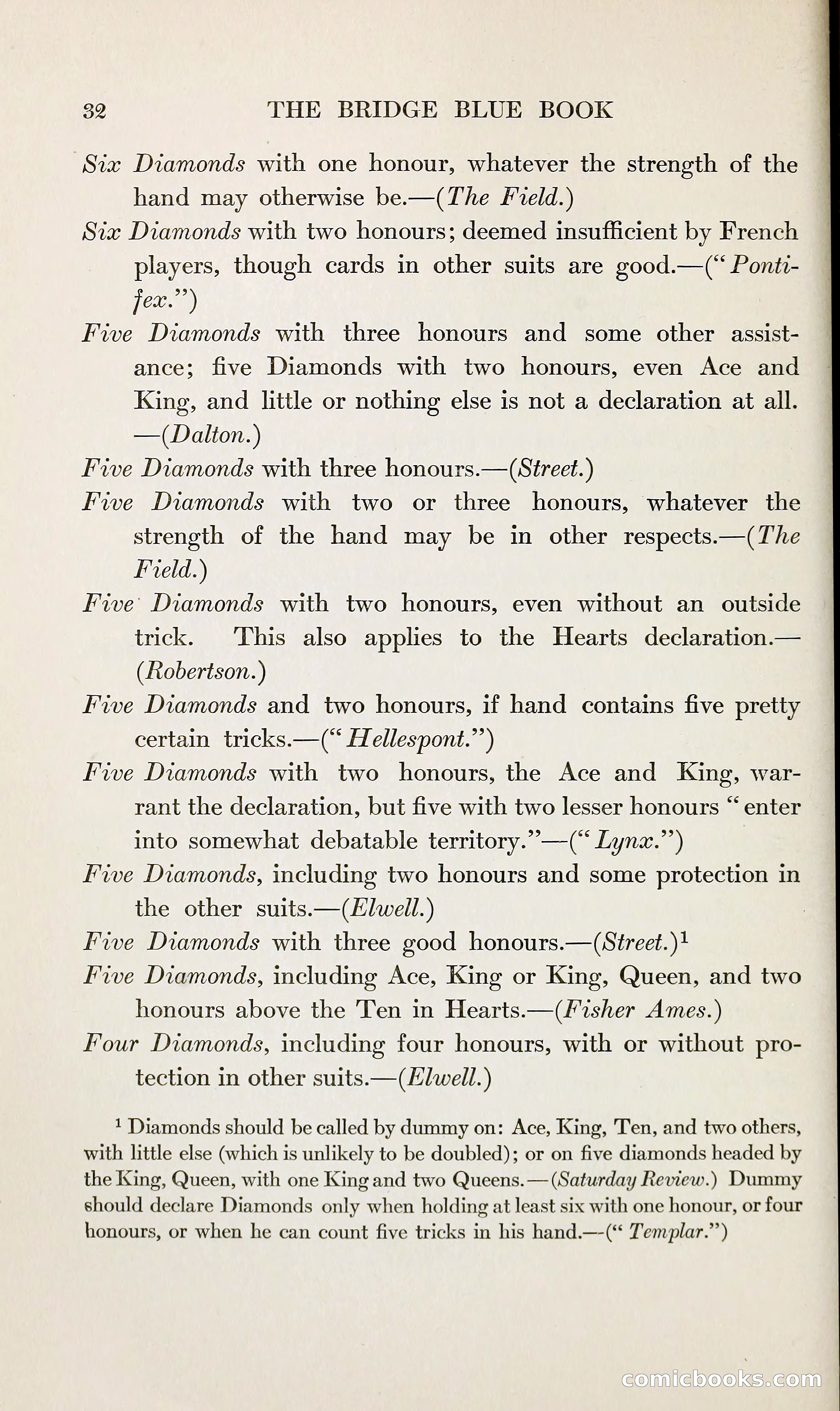 The Bridge Blue Book — page 47 of 166