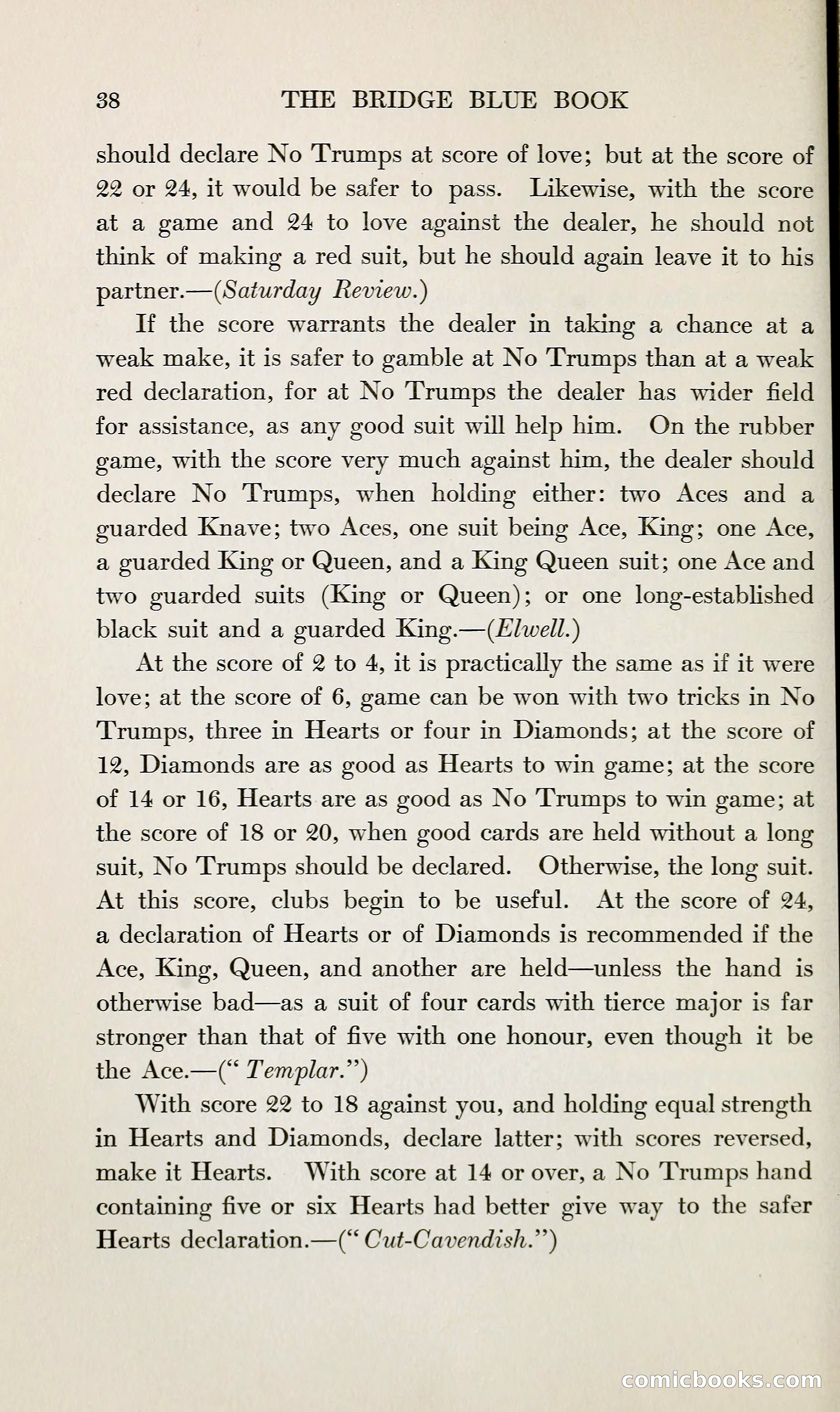 The Bridge Blue Book — page 53 of 166