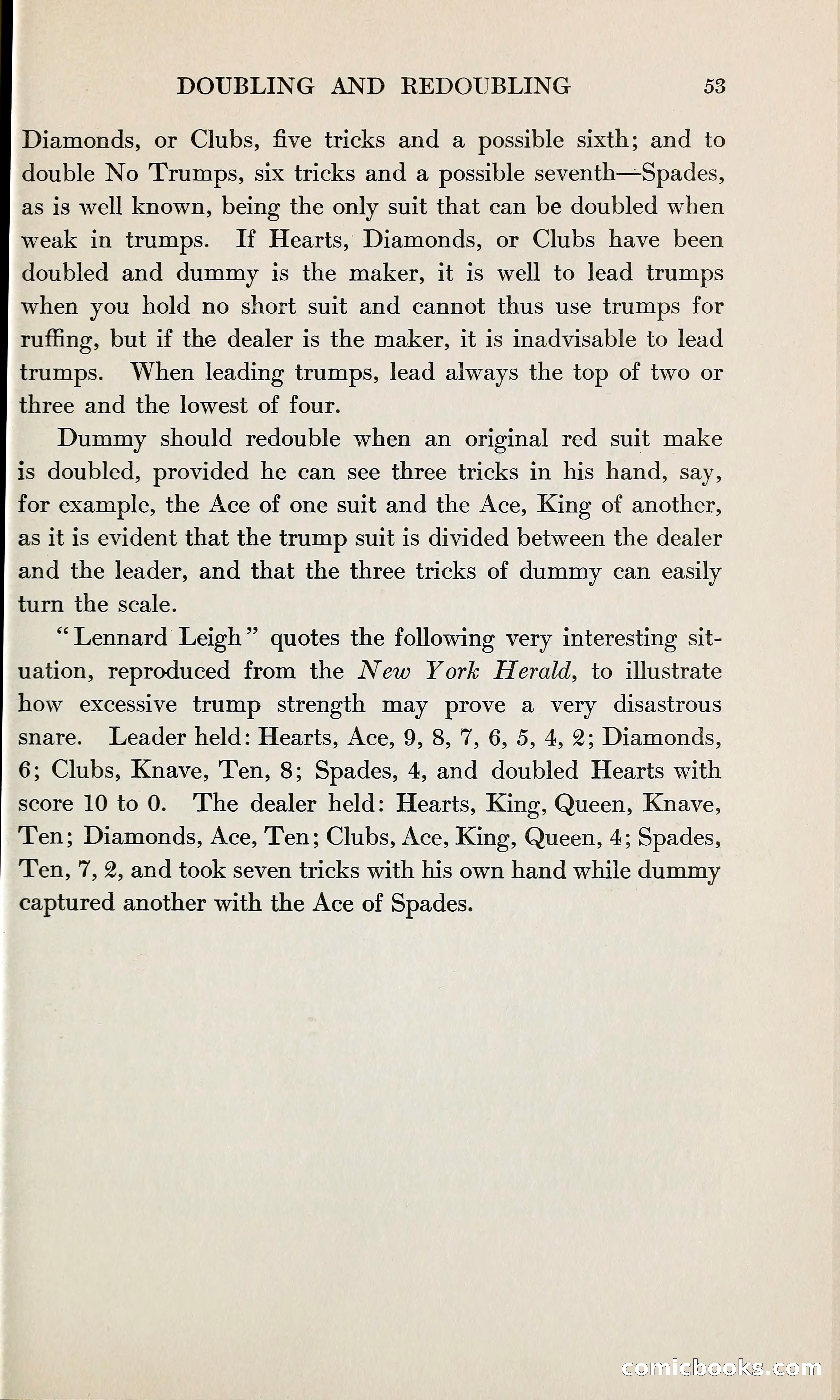 The Bridge Blue Book — page 68 of 166