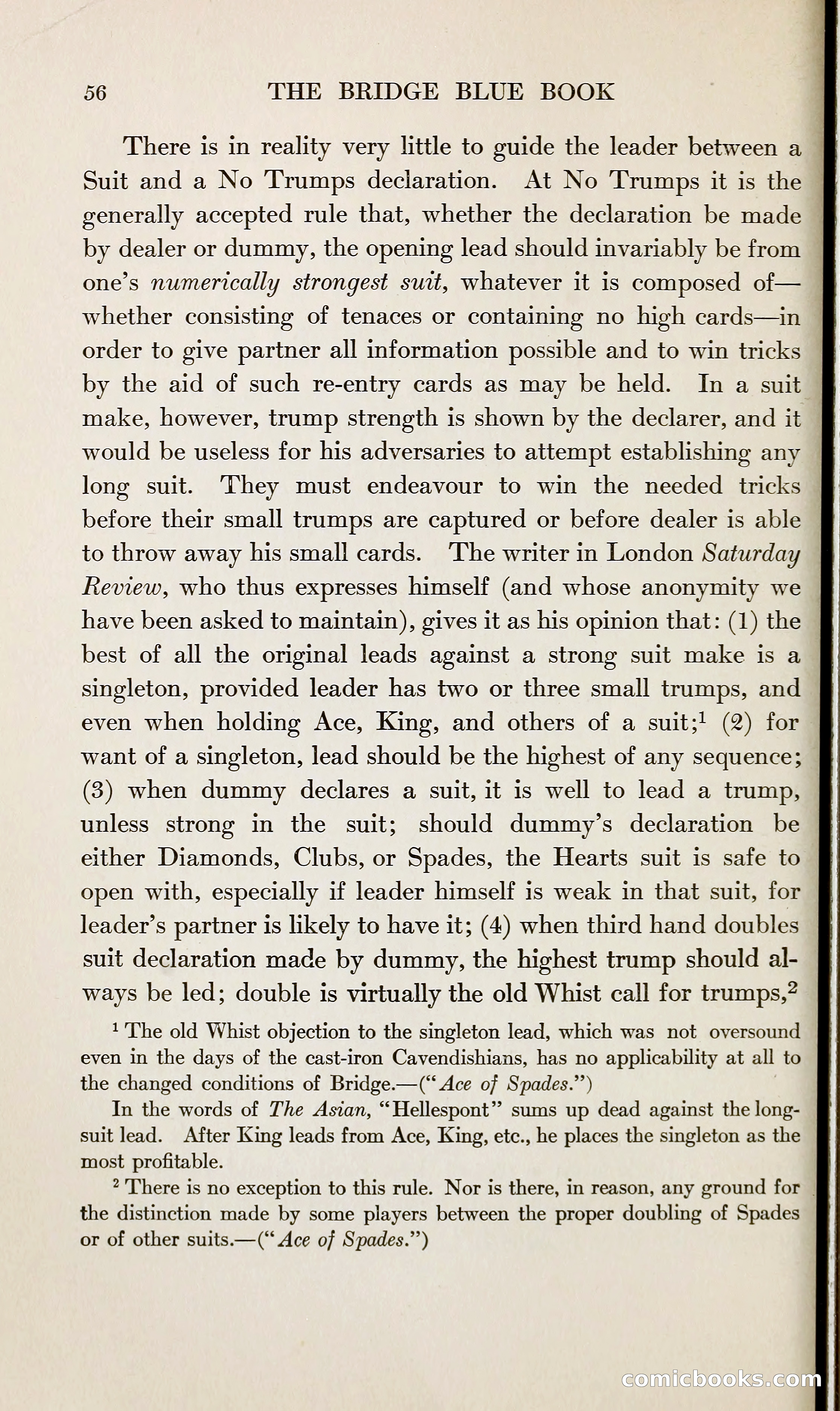 The Bridge Blue Book — page 71 of 166