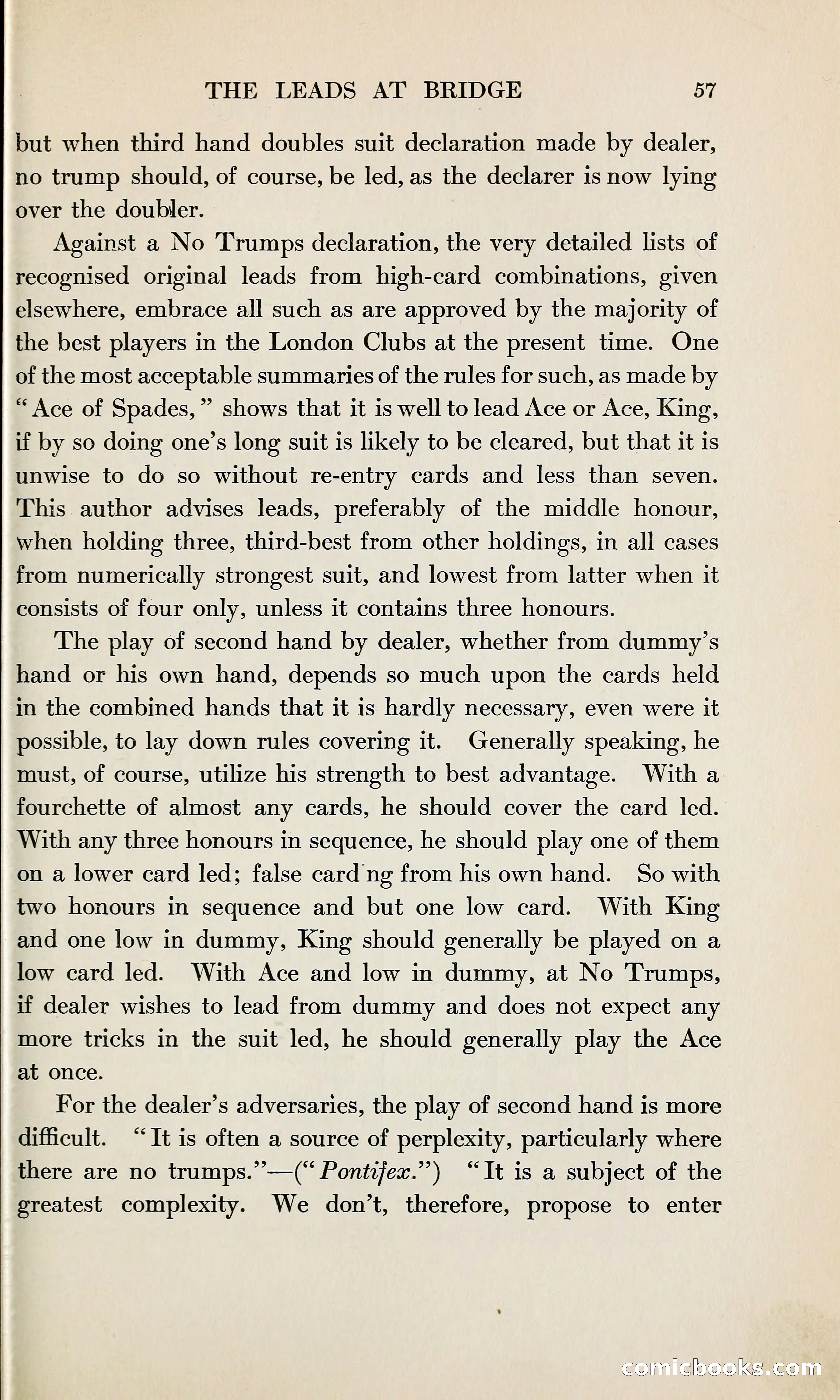 The Bridge Blue Book — page 72 of 166