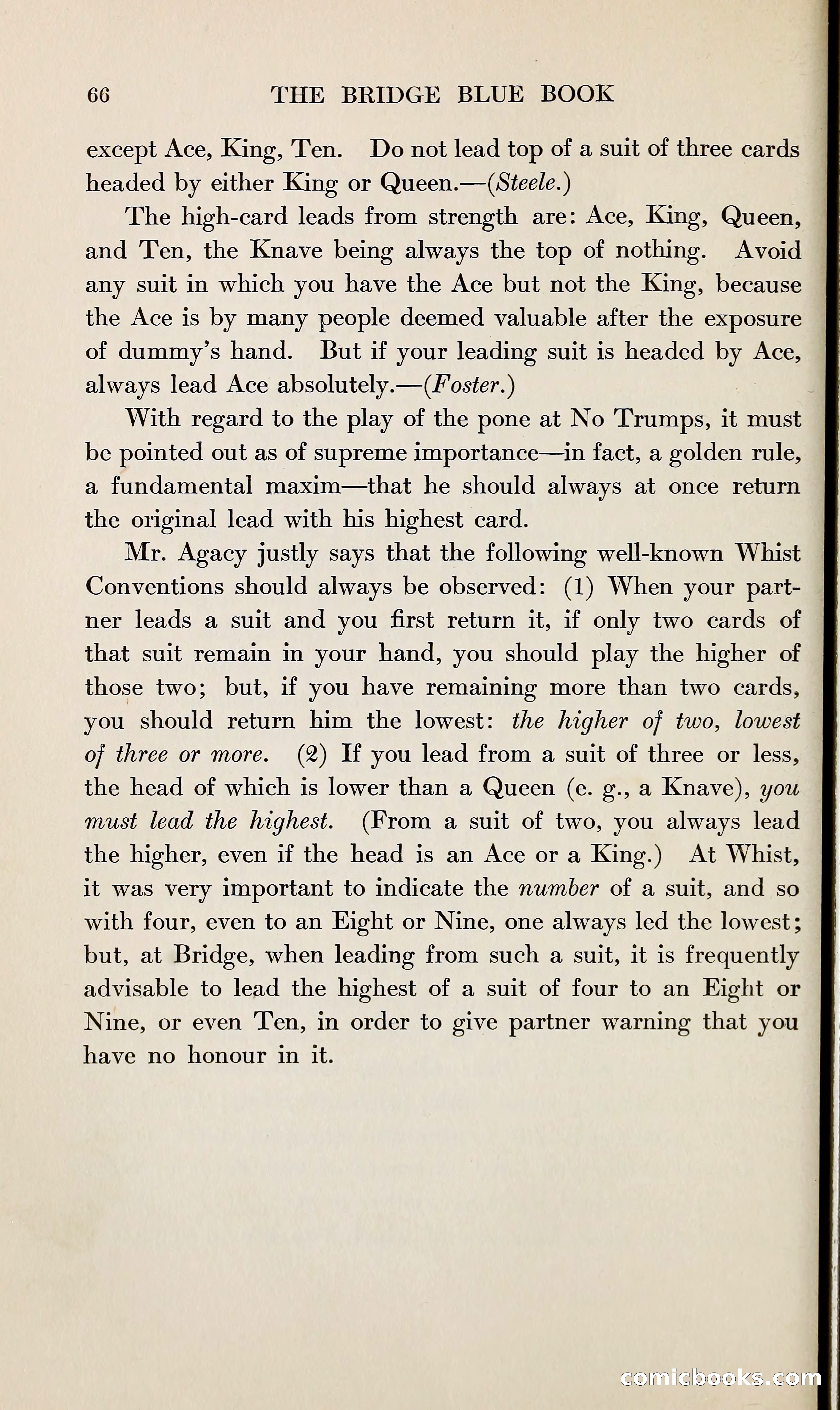 The Bridge Blue Book — page 81 of 166
