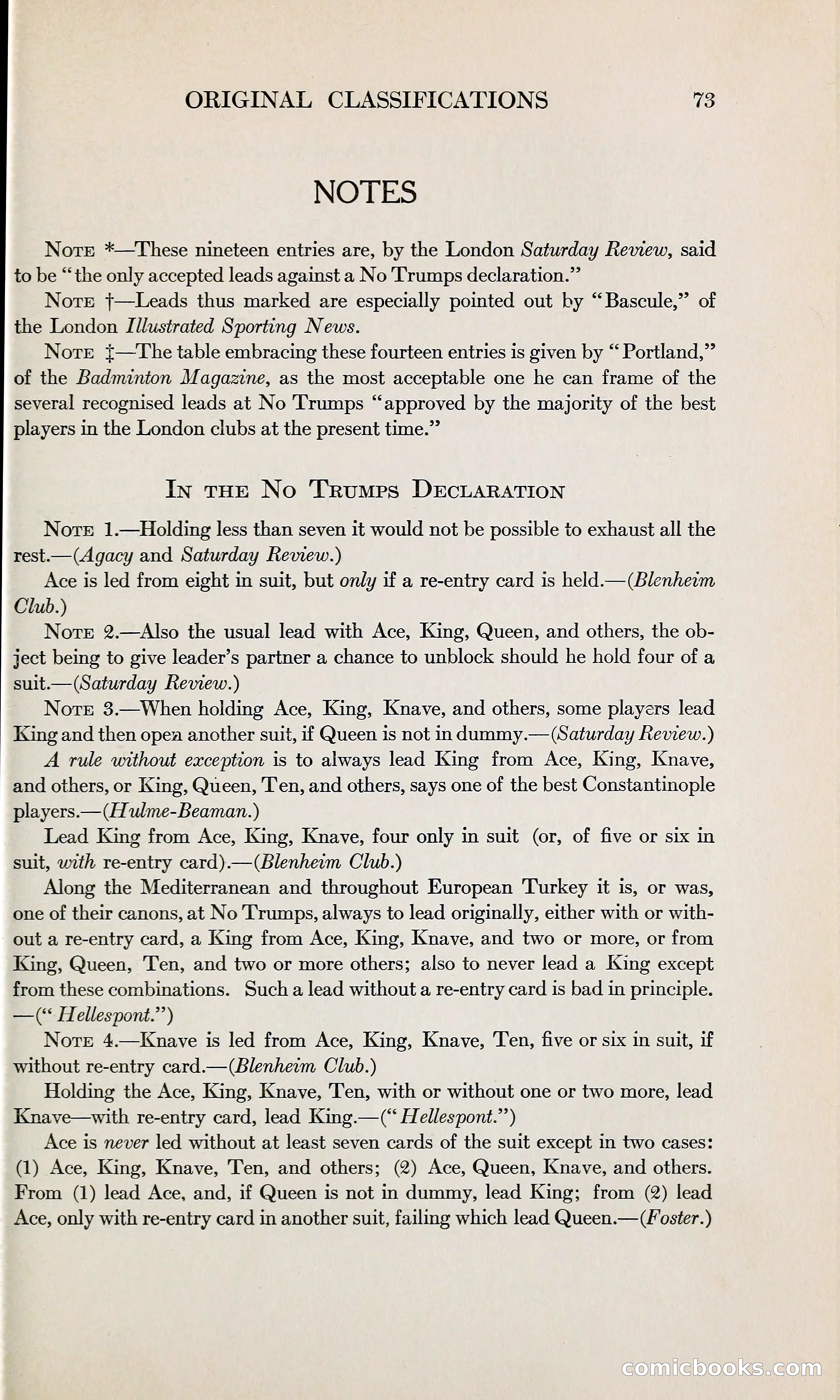 The Bridge Blue Book — page 88 of 166
