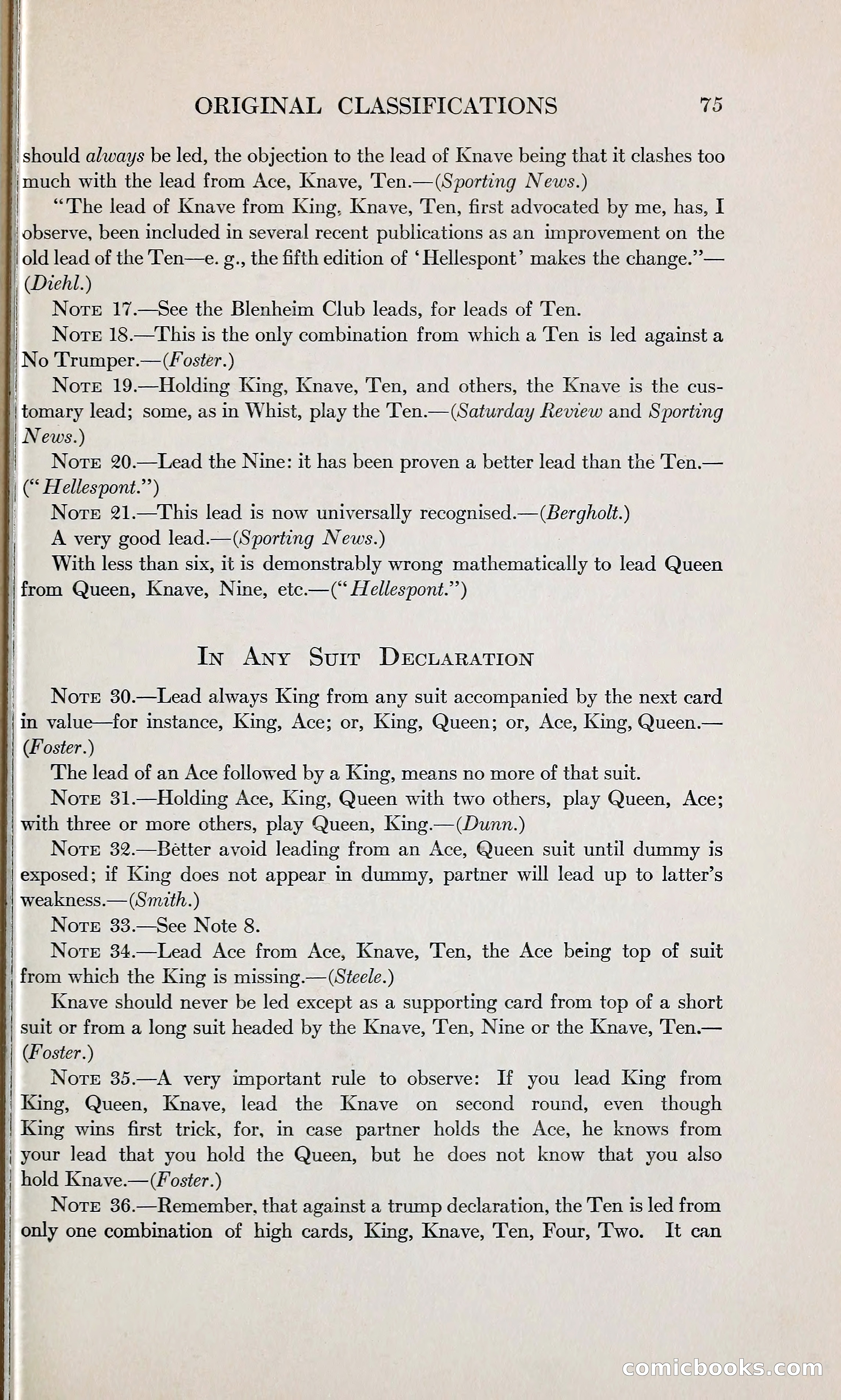 The Bridge Blue Book — page 90 of 166
