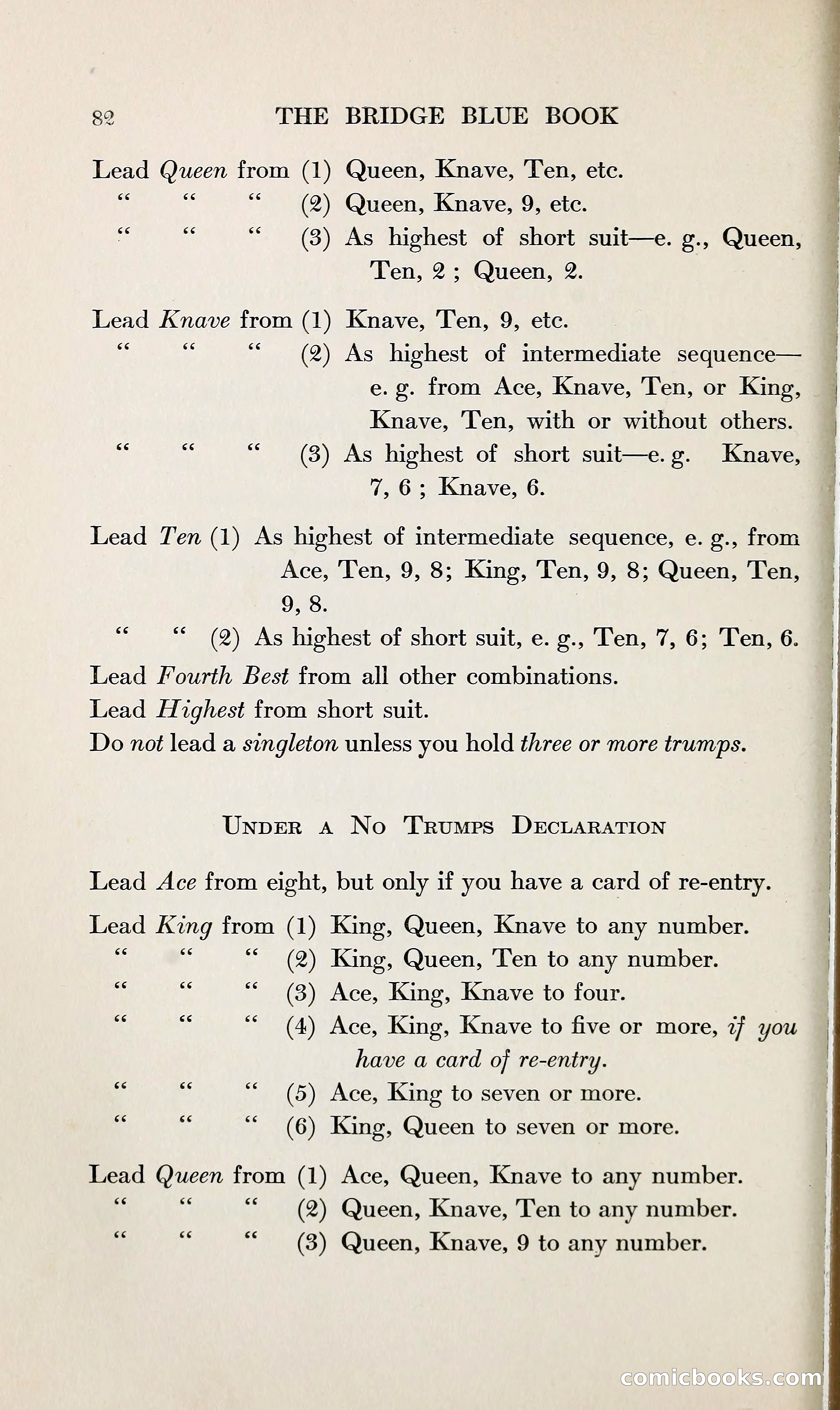 The Bridge Blue Book — page 97 of 166