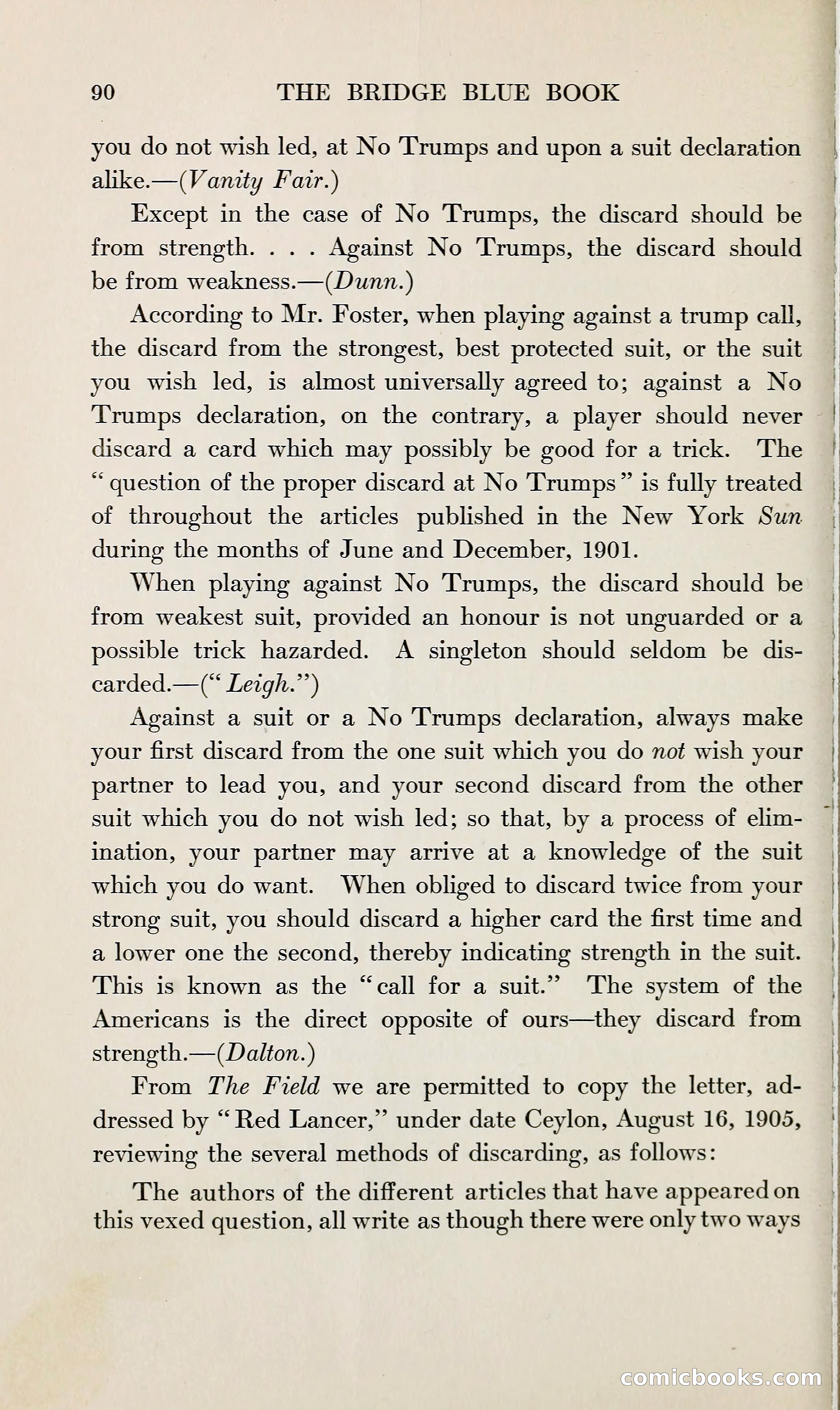 The Bridge Blue Book — page 105 of 166