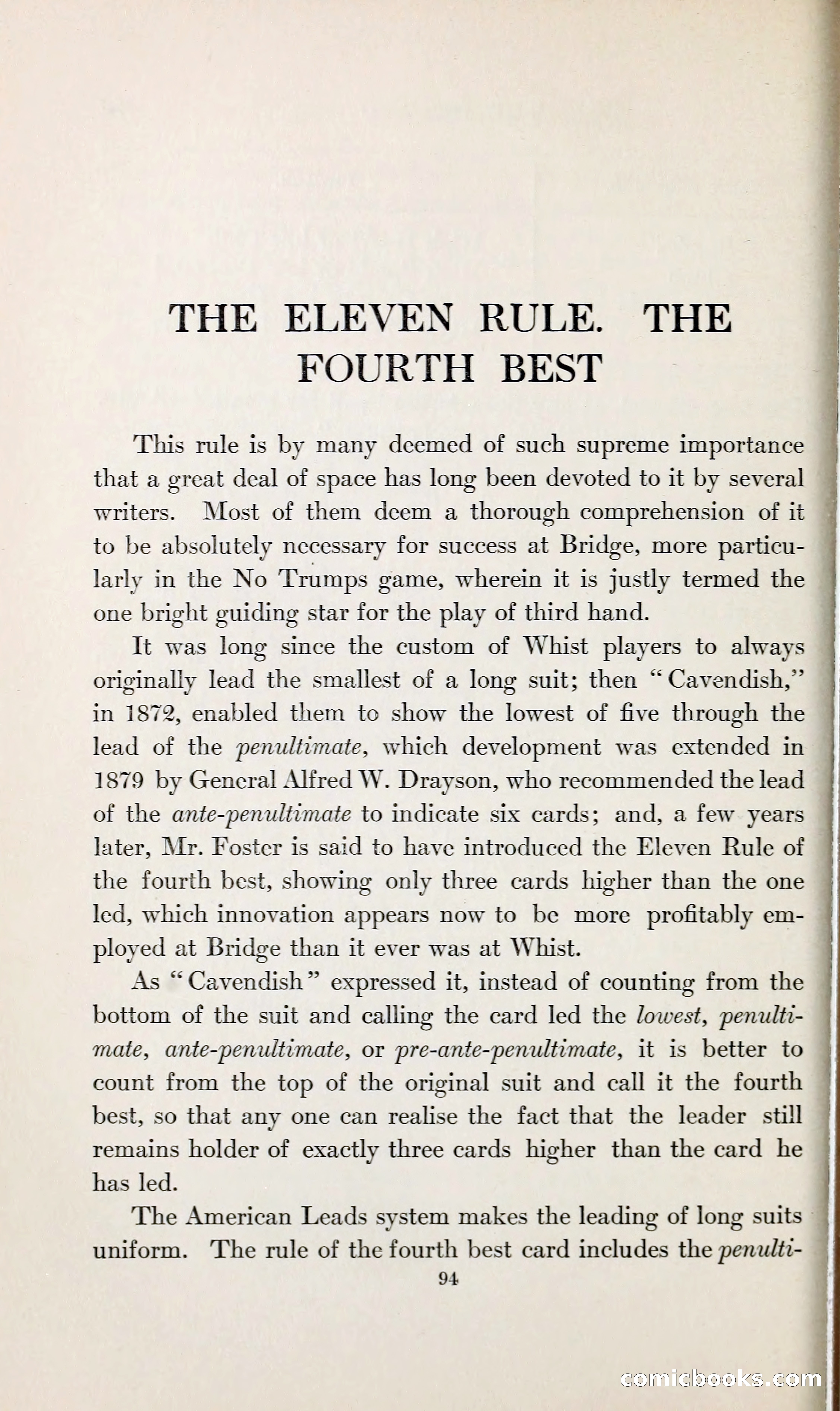 The Bridge Blue Book — page 109 of 166