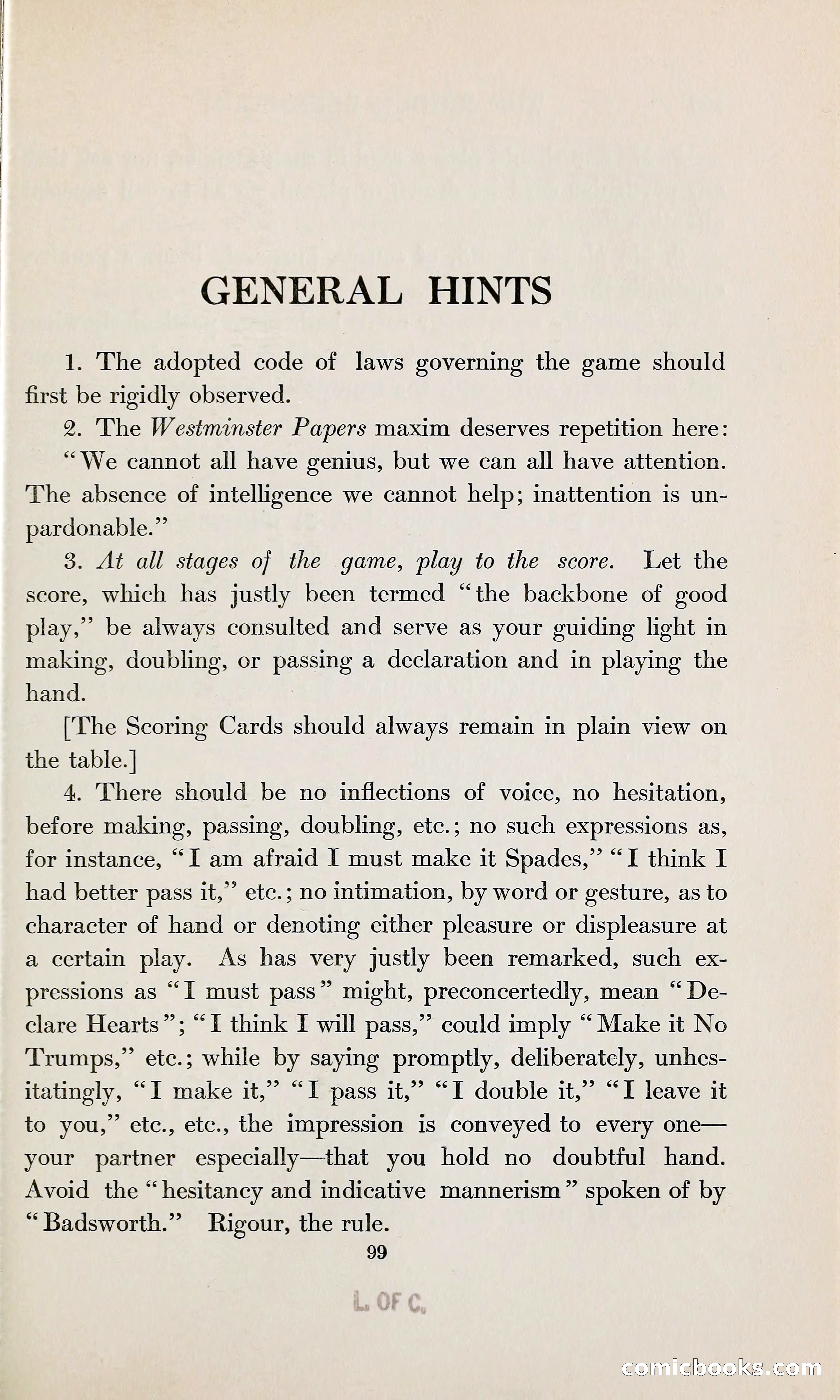 The Bridge Blue Book — page 114 of 166