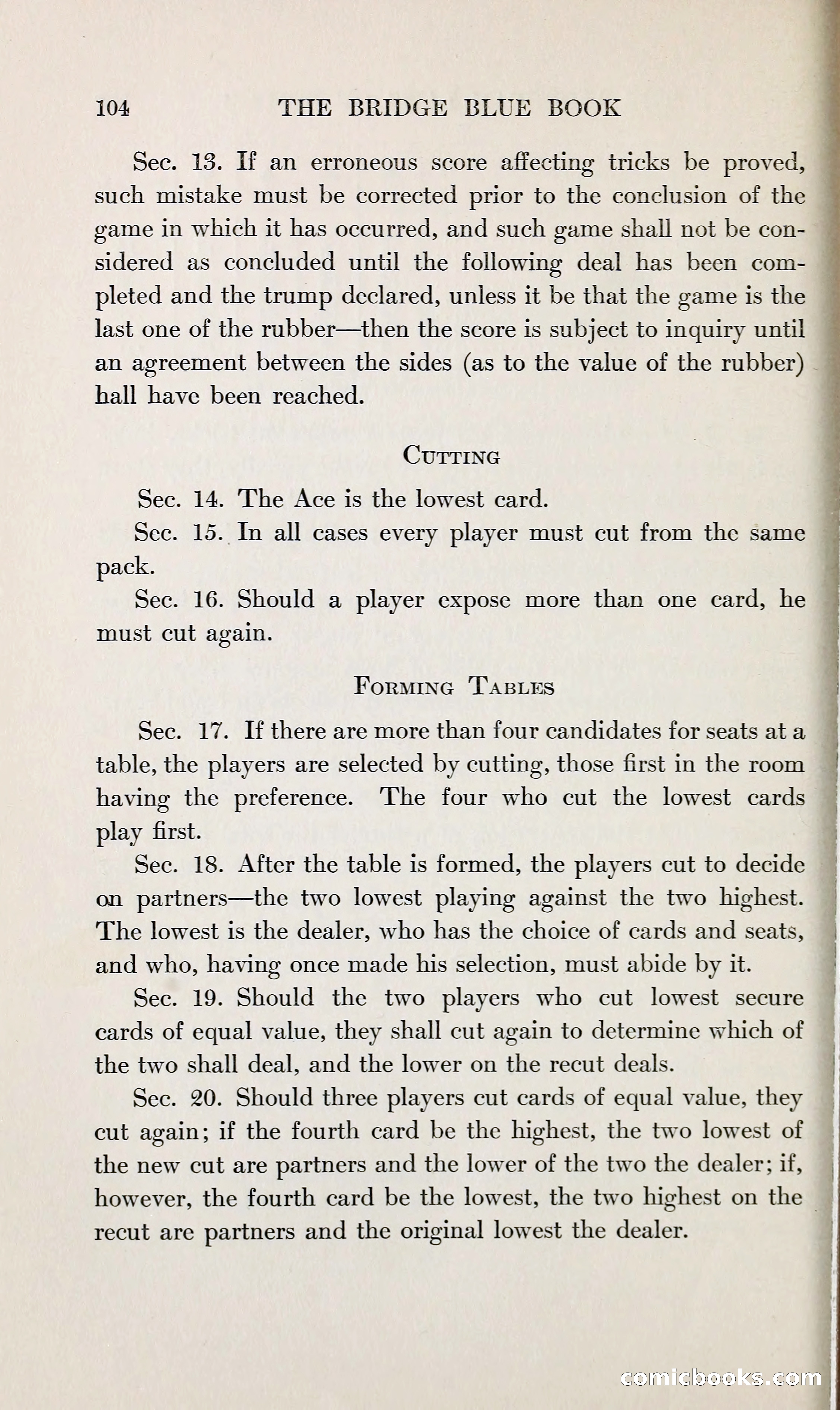 The Bridge Blue Book — page 119 of 166