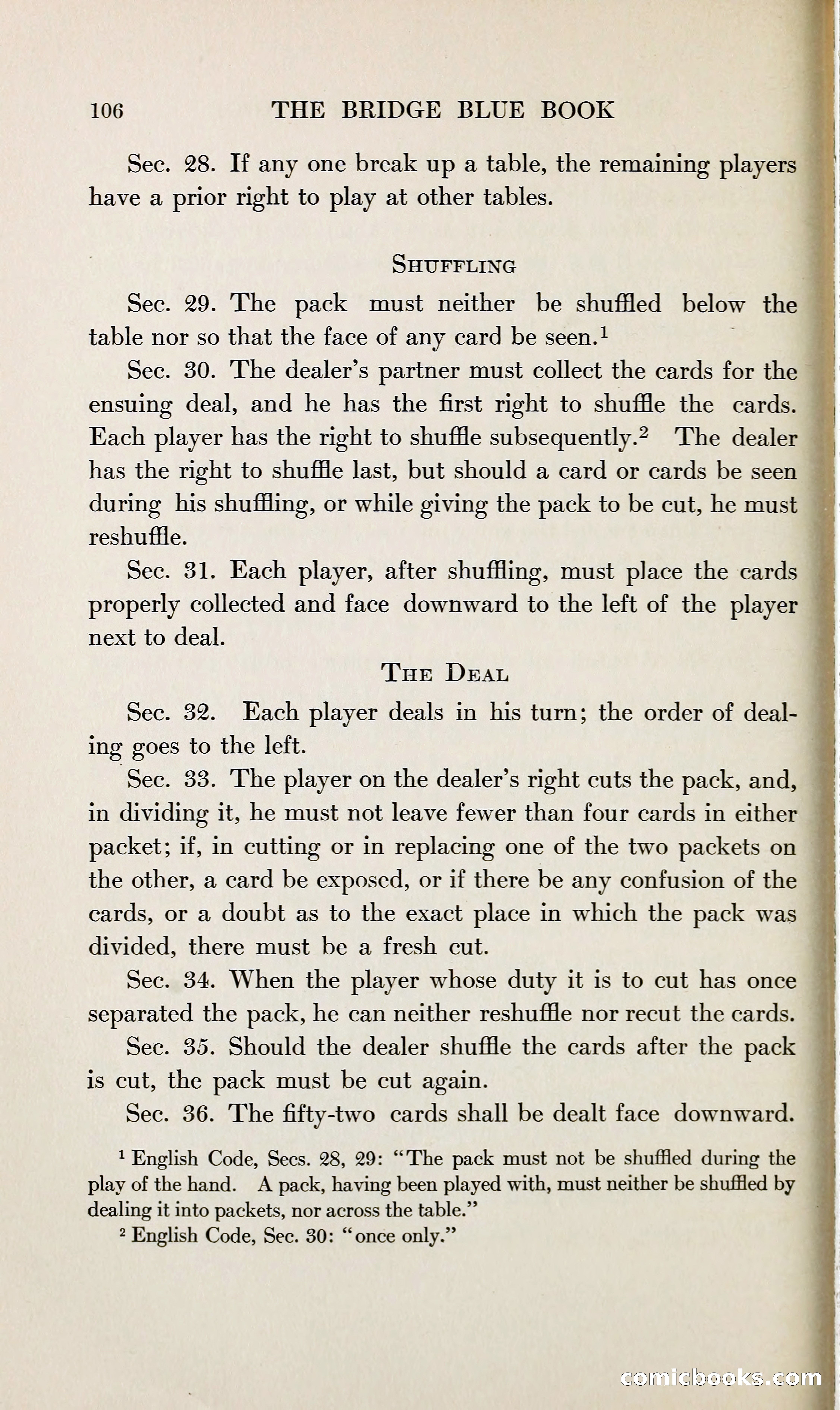 The Bridge Blue Book — page 121 of 166