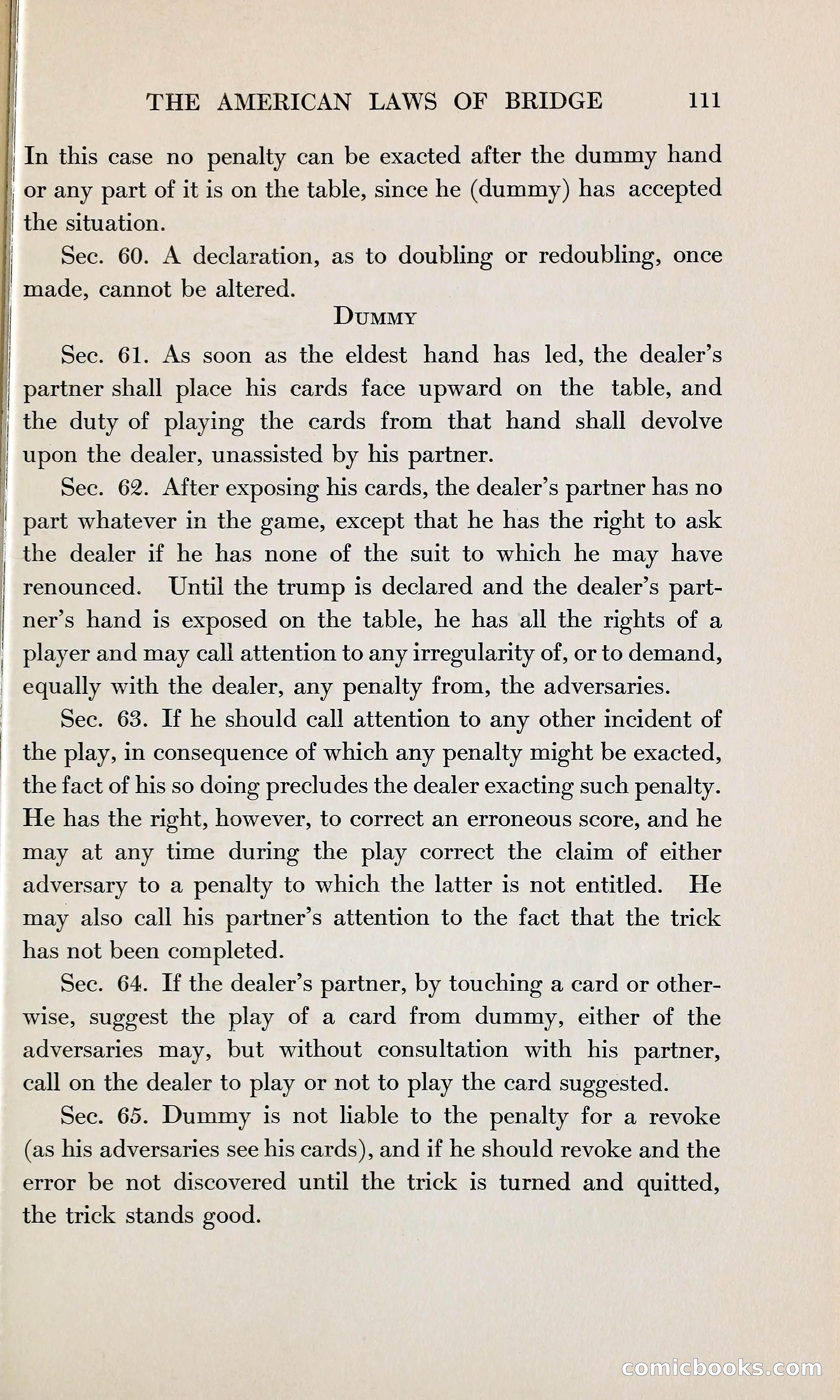 The Bridge Blue Book — page 126 of 166