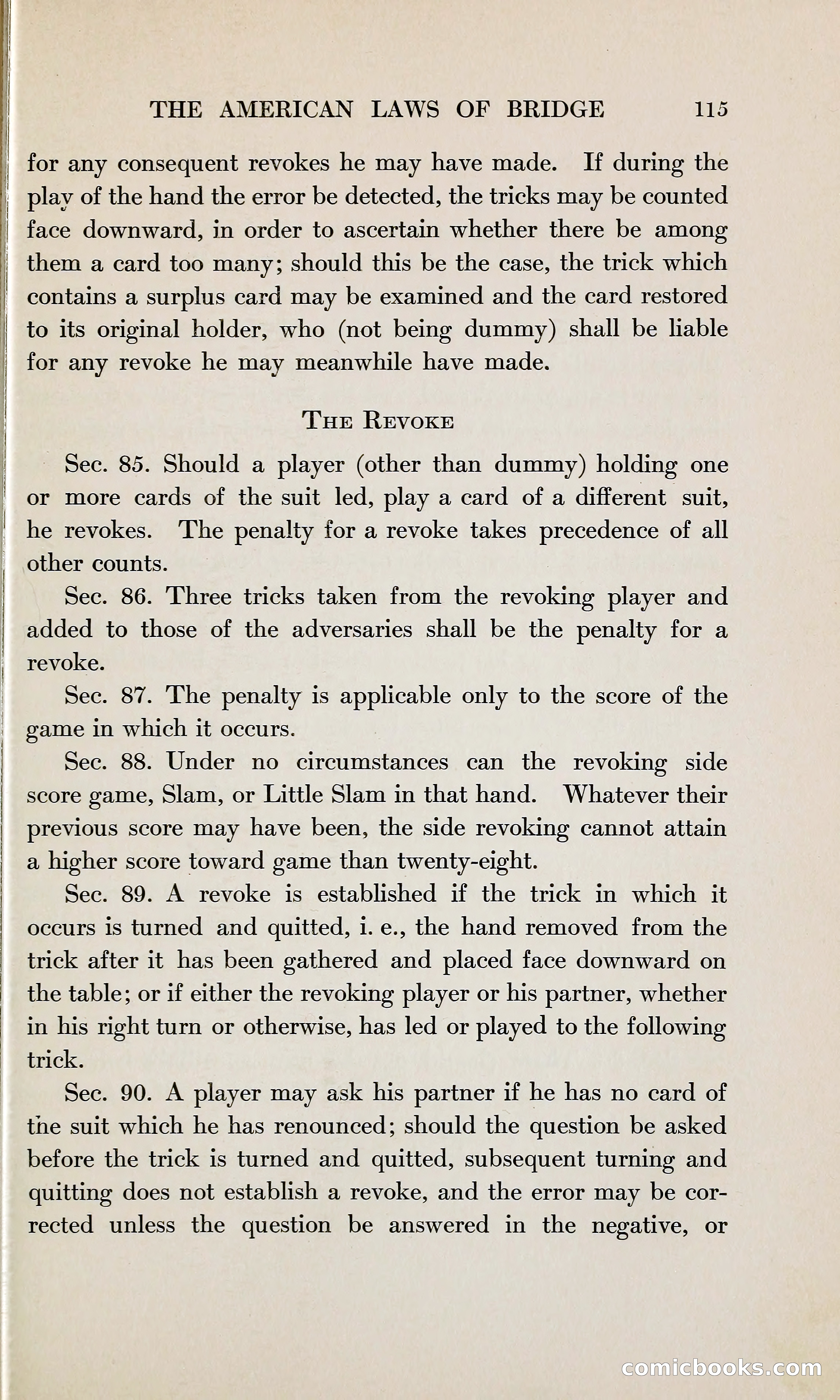 The Bridge Blue Book — page 130 of 166
