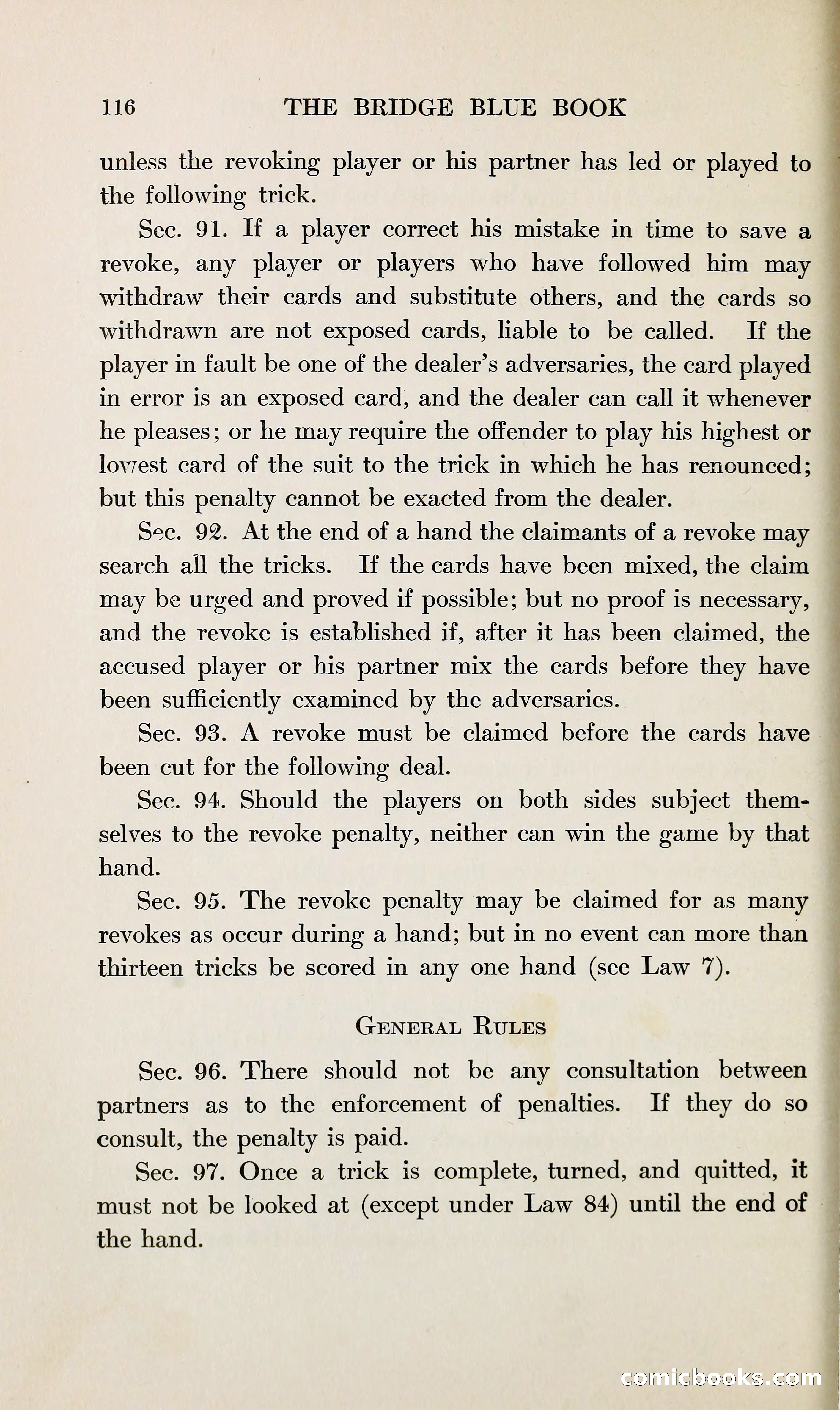 The Bridge Blue Book — page 131 of 166