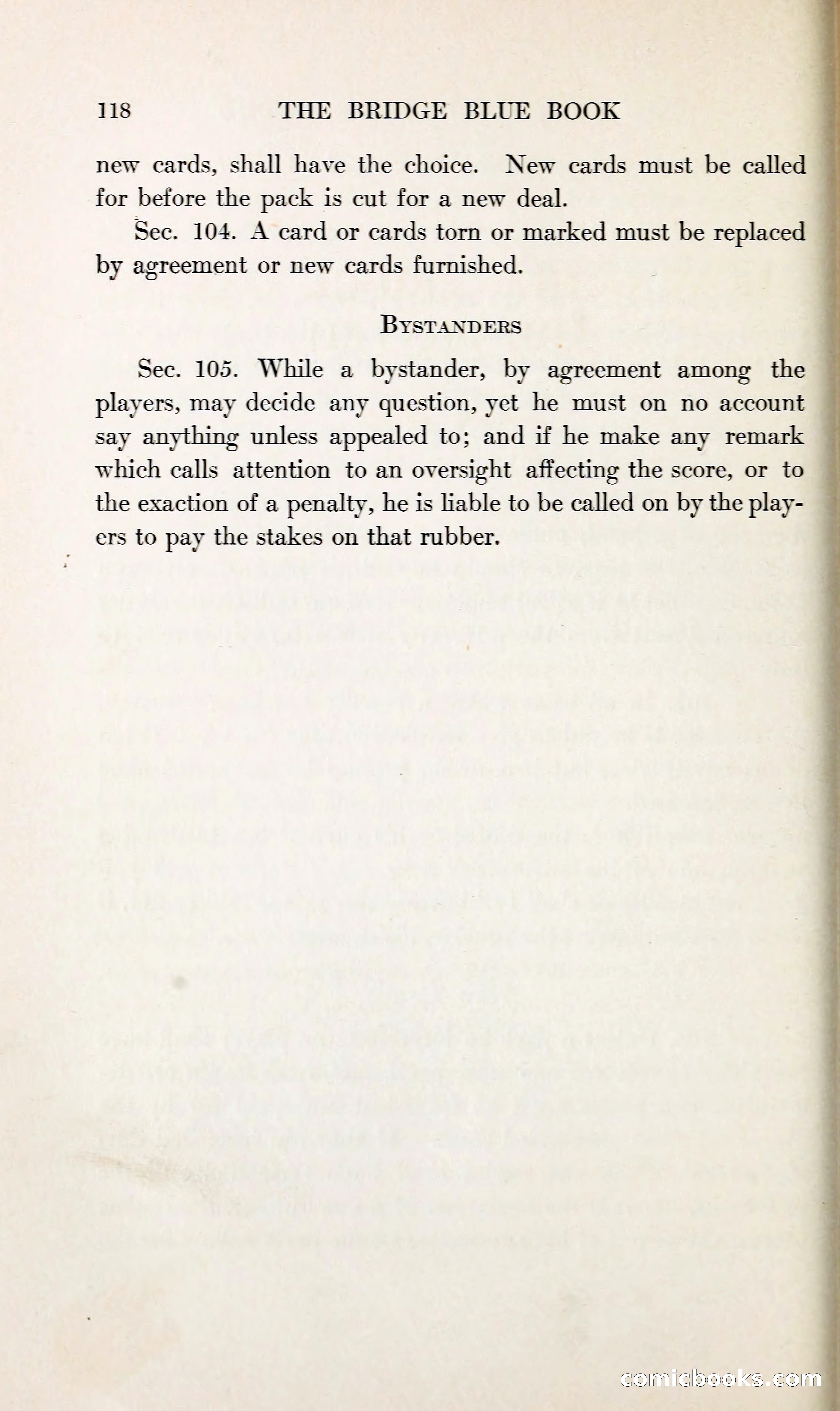 The Bridge Blue Book — page 133 of 166