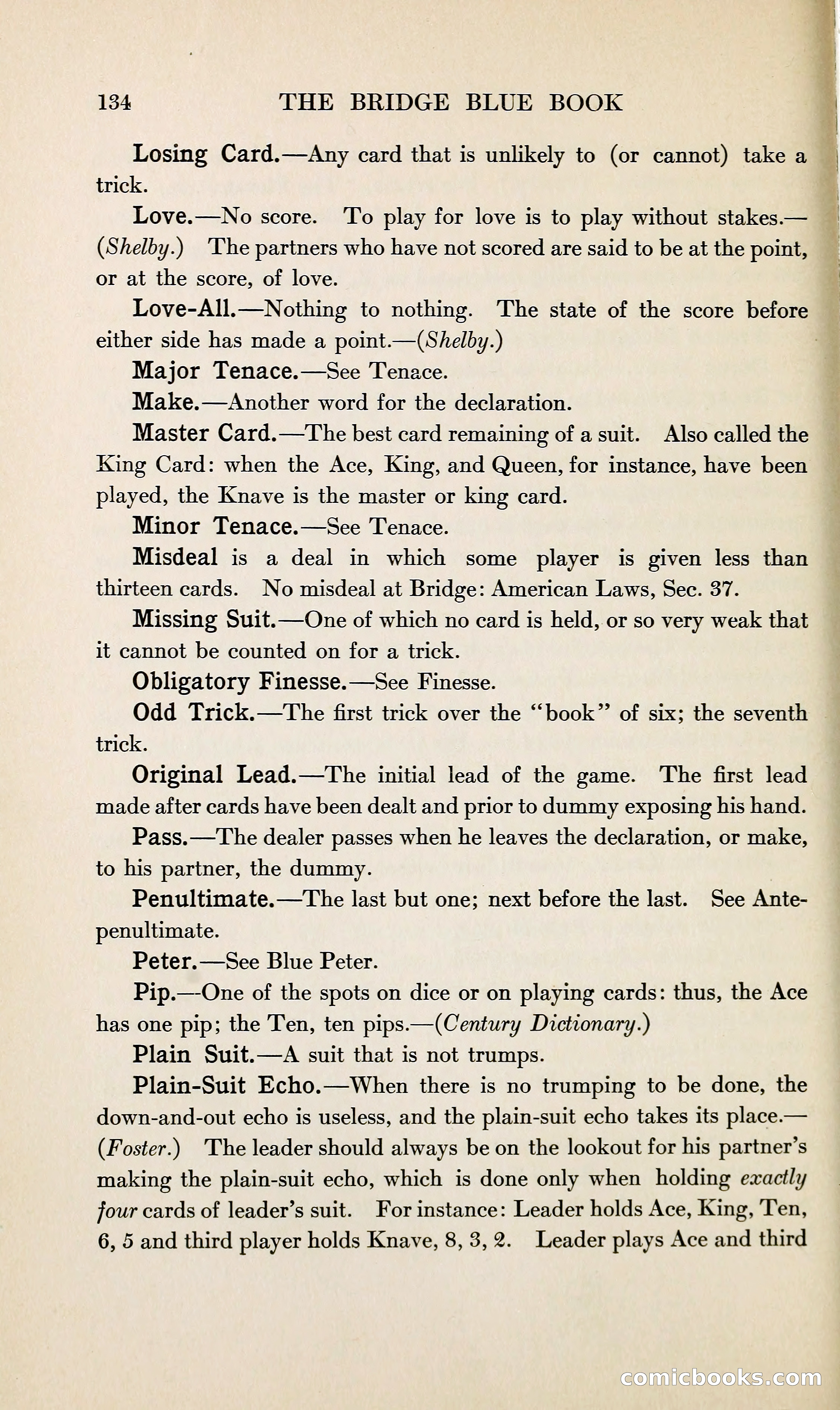 The Bridge Blue Book — page 149 of 166