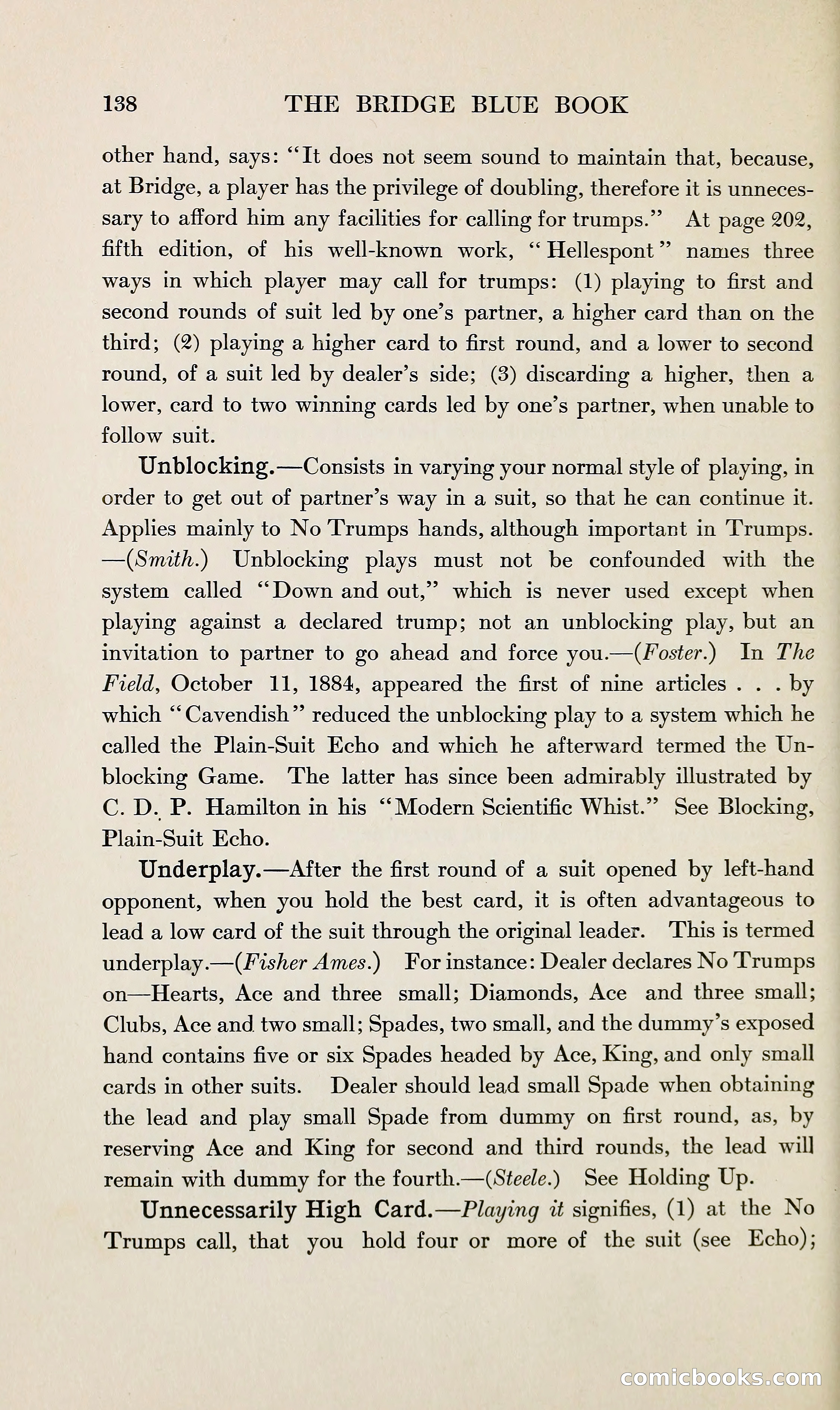 The Bridge Blue Book — page 153 of 166