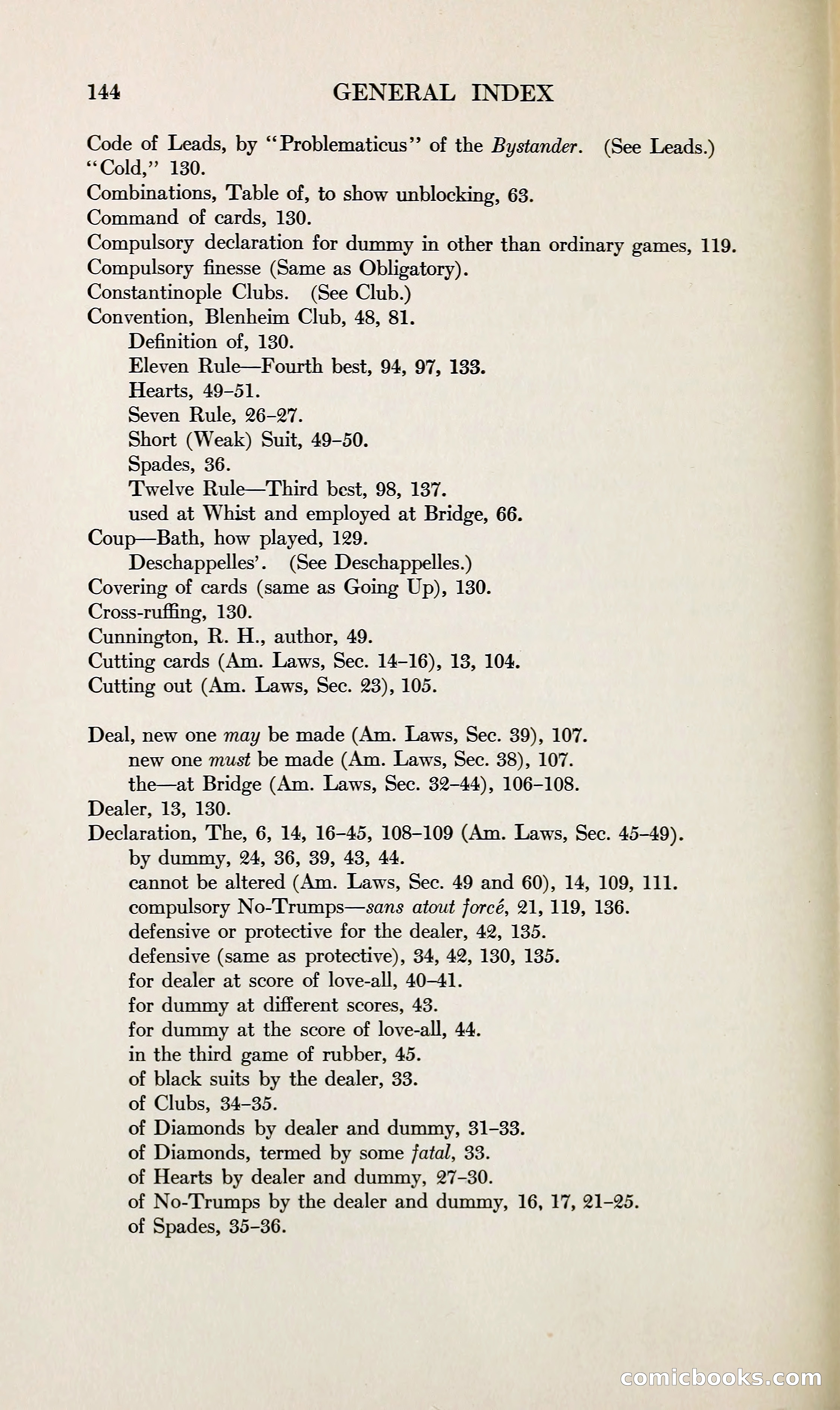 The Bridge Blue Book — page 159 of 166