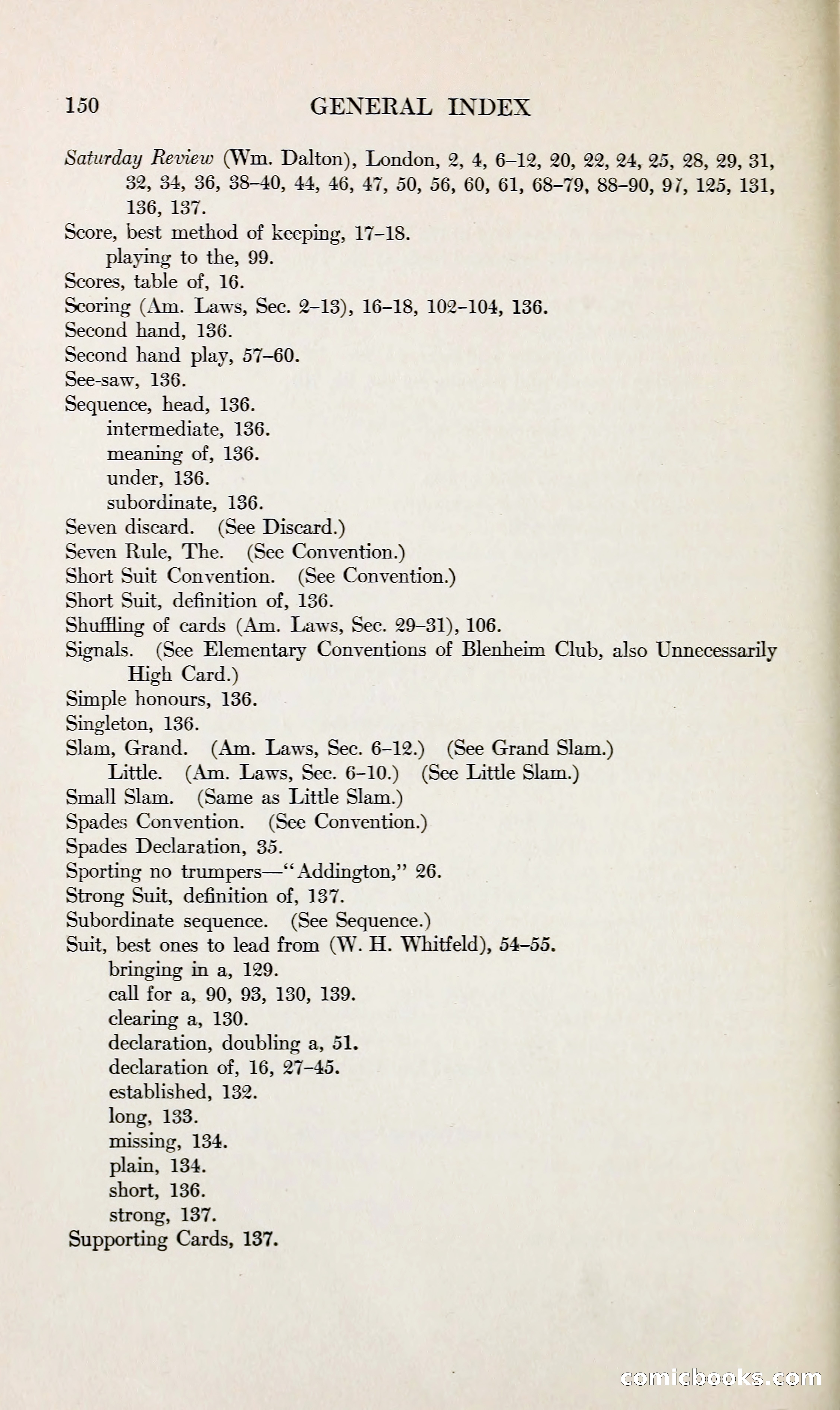 The Bridge Blue Book — page 165 of 166