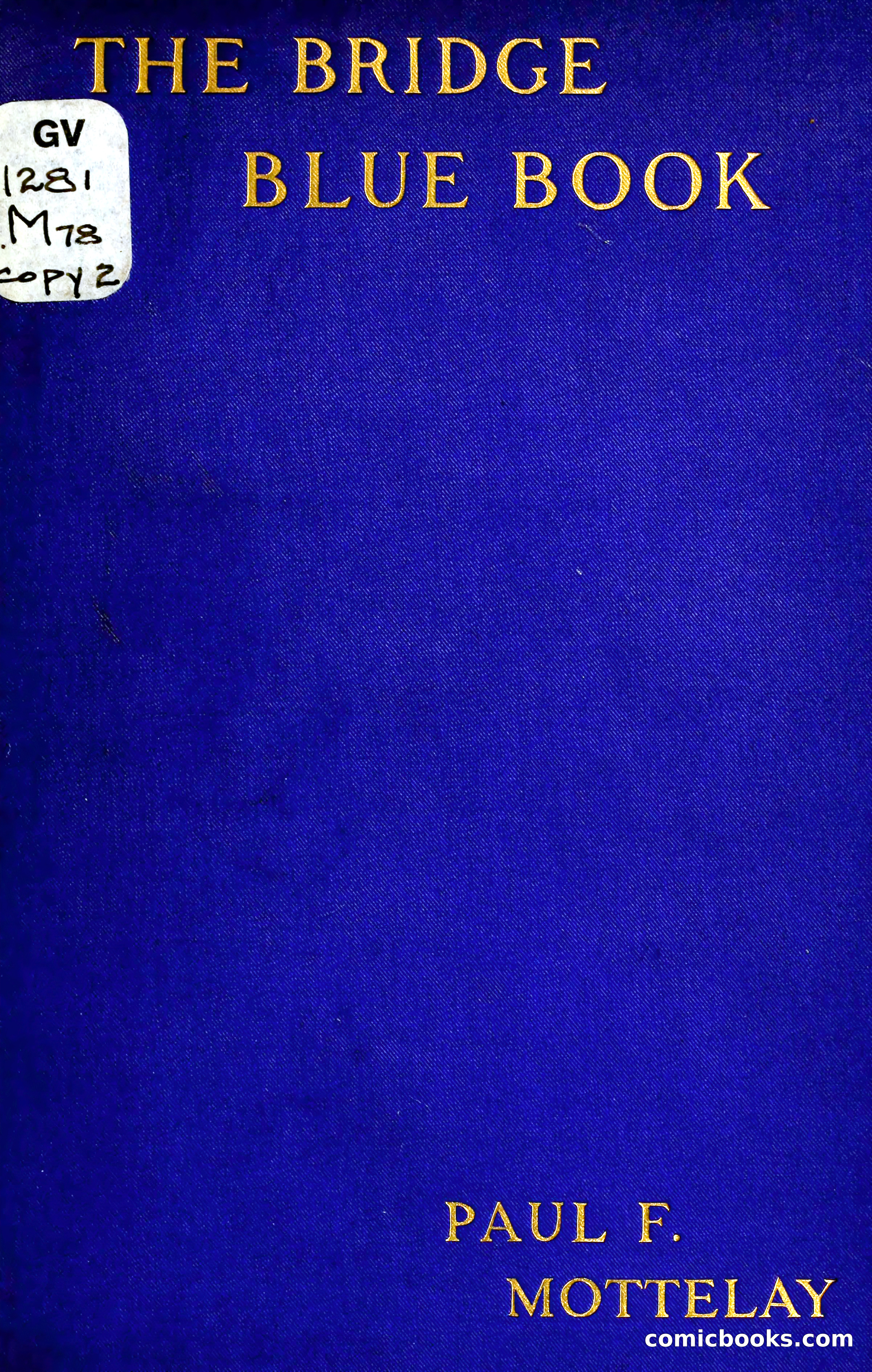 The Bridge Blue Book — page 1 of 172