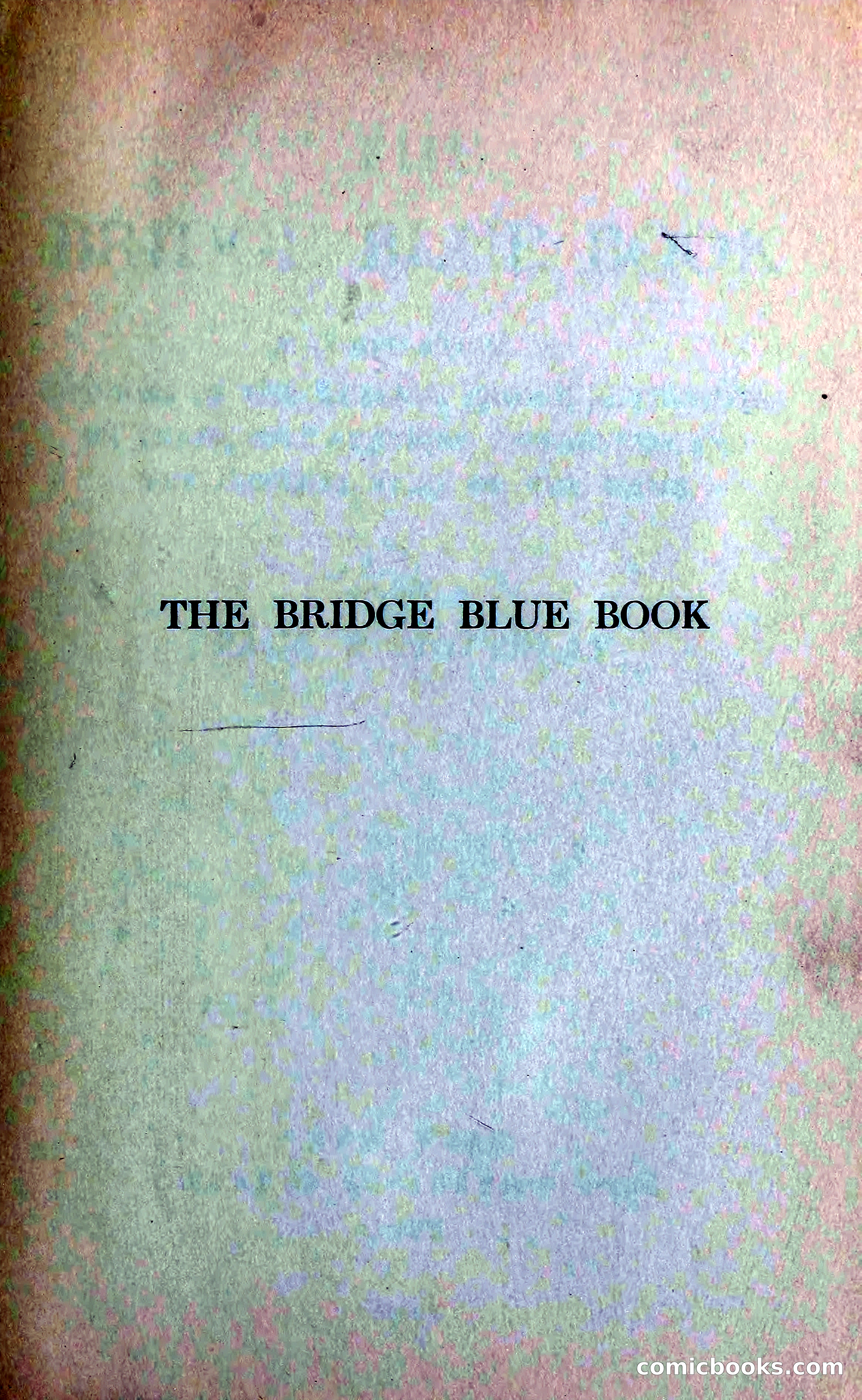 The Bridge Blue Book — page 5 of 172