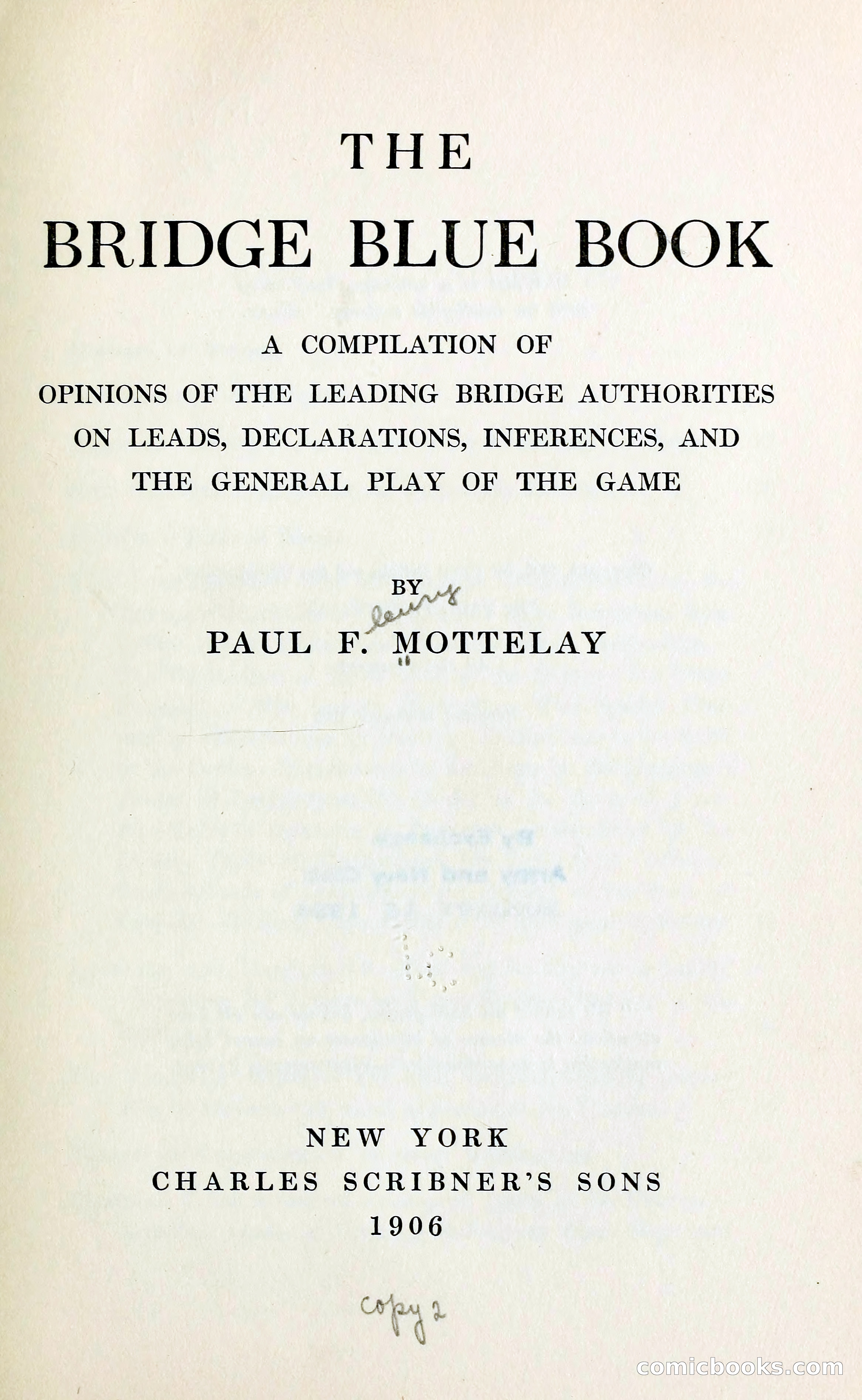 The Bridge Blue Book — page 7 of 172