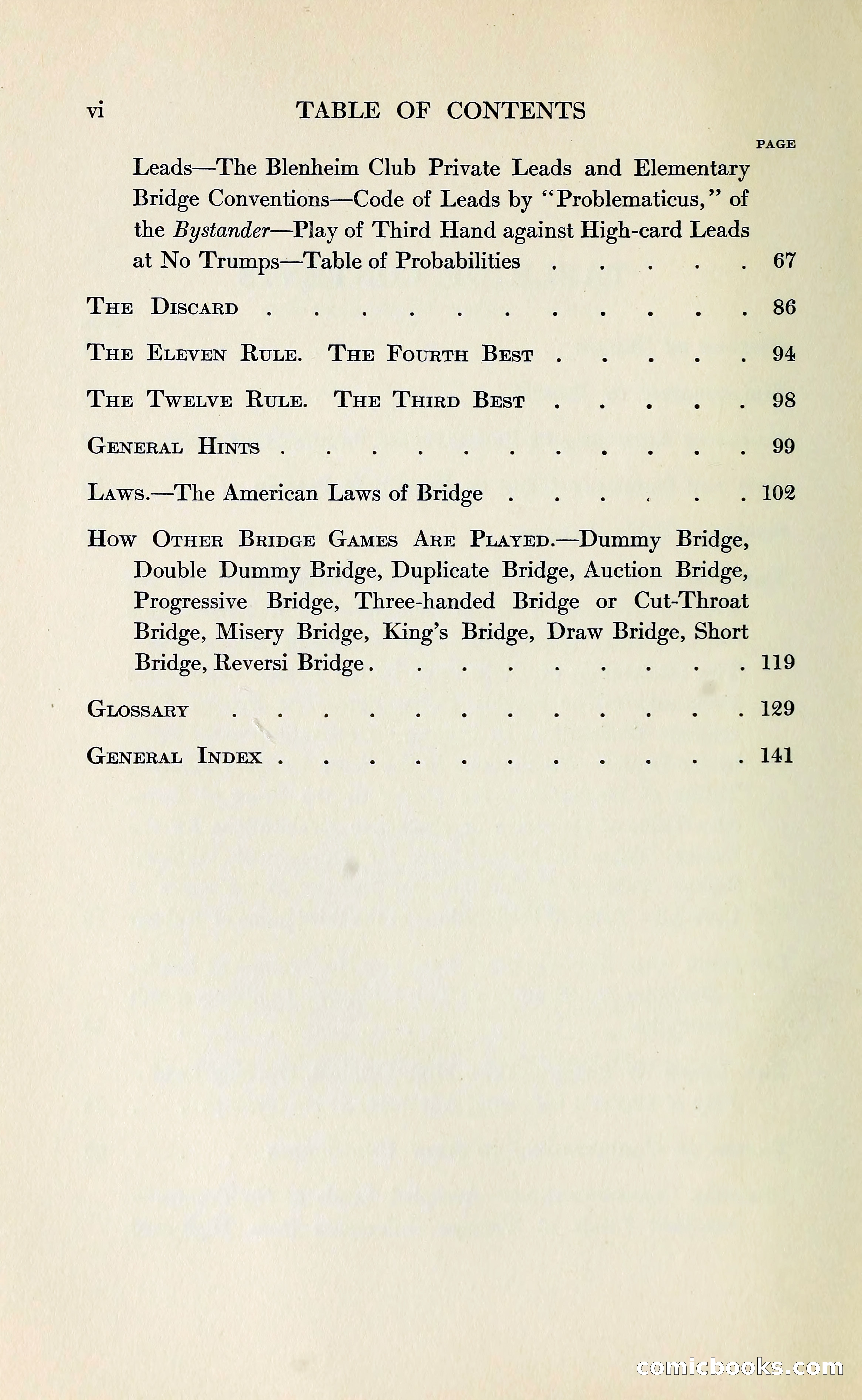 The Bridge Blue Book — page 10 of 172