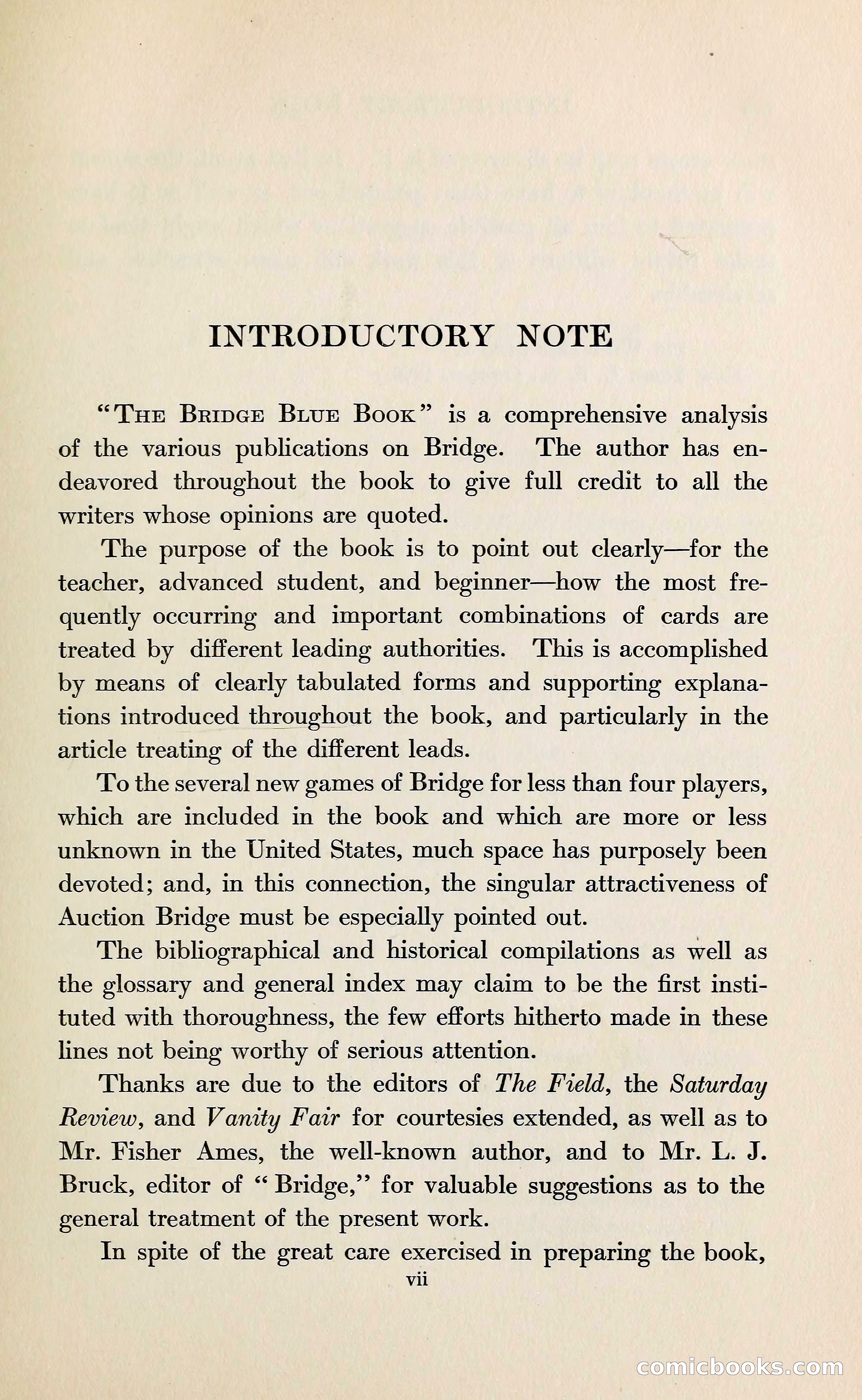 The Bridge Blue Book — page 11 of 172