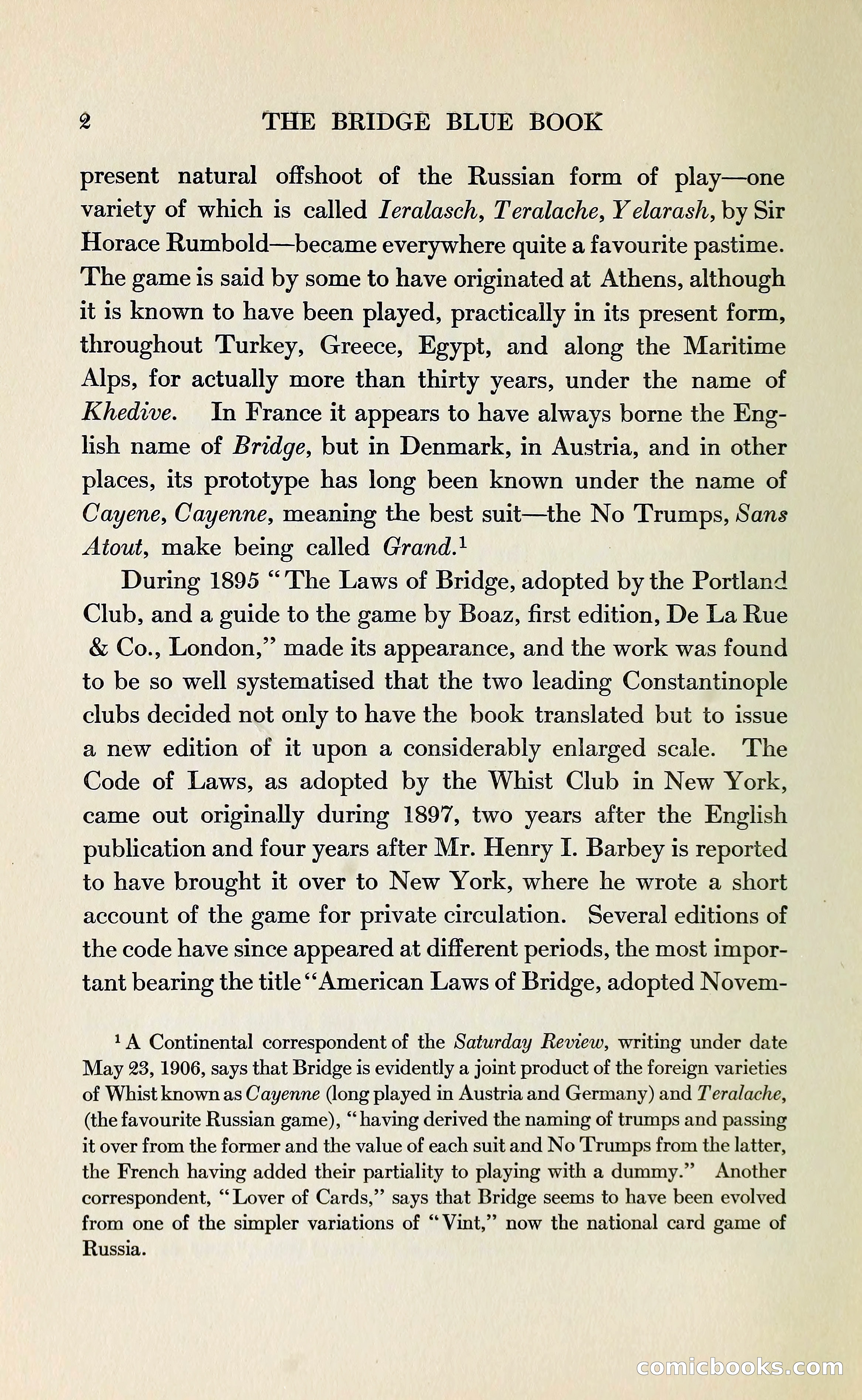 The Bridge Blue Book — page 14 of 172