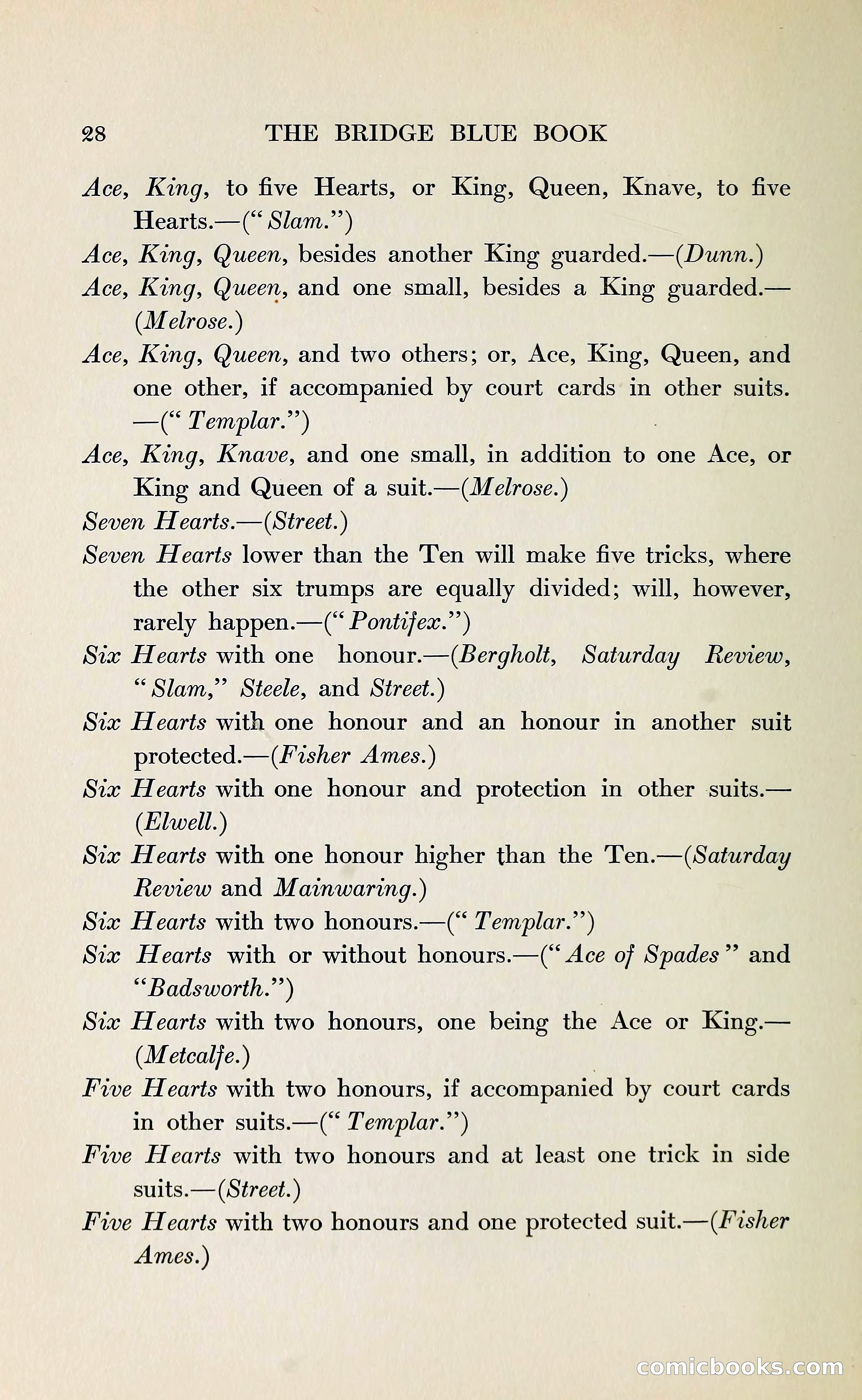 The Bridge Blue Book — page 40 of 172
