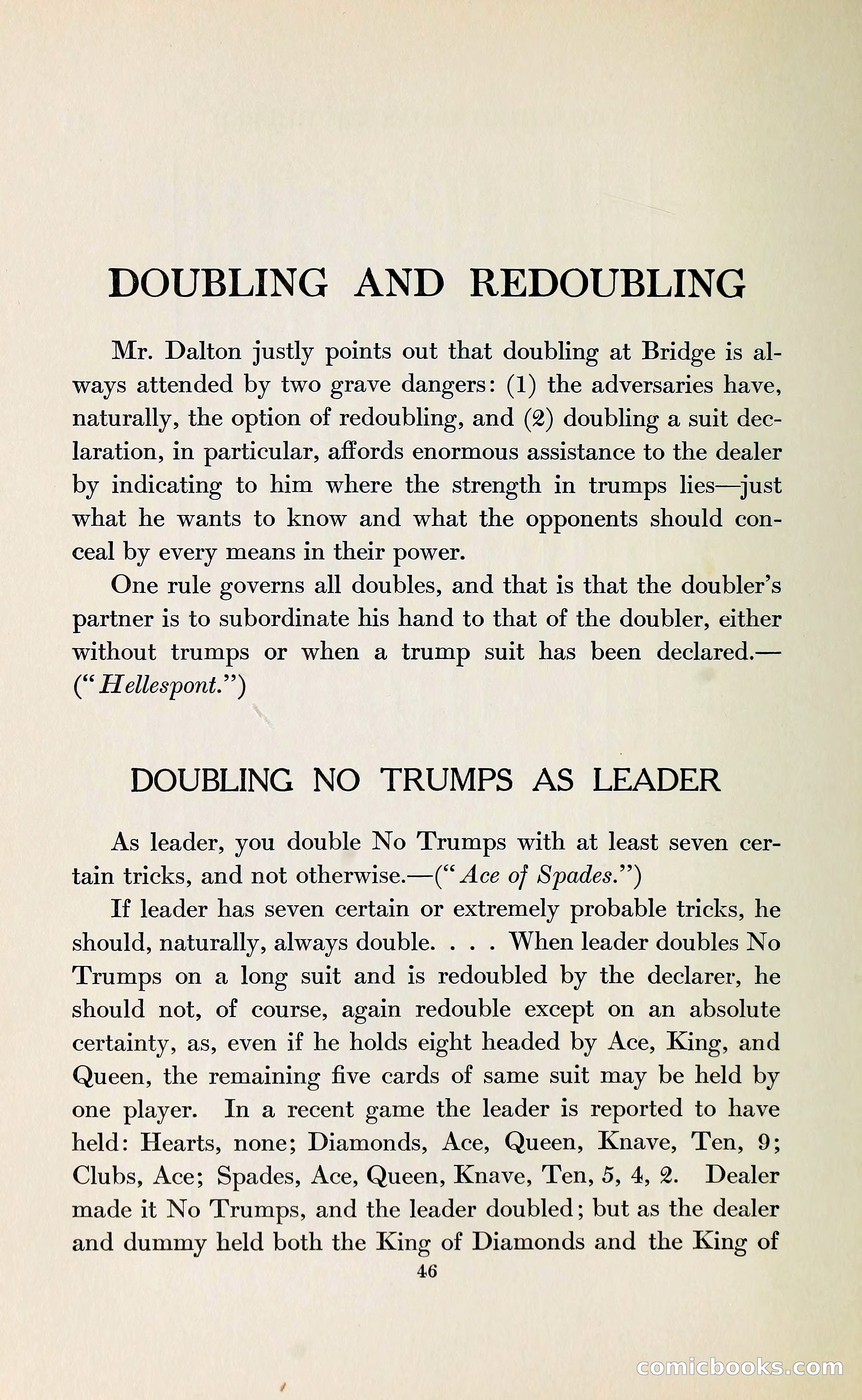 The Bridge Blue Book — page 58 of 172